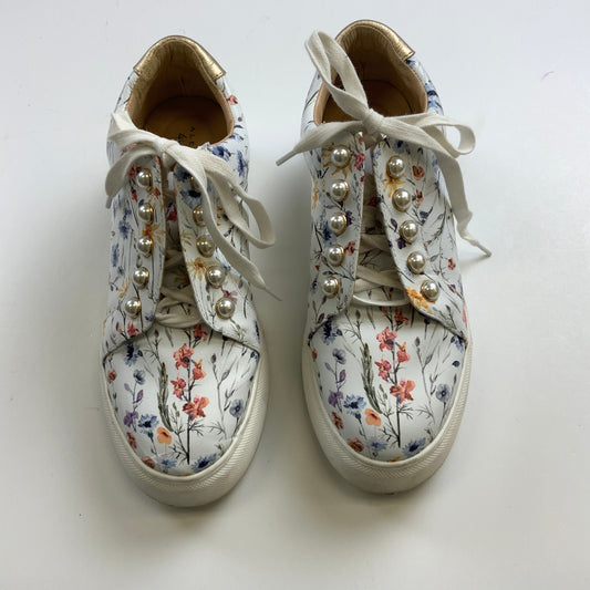 Shoes Sneakers By Alex Marie In White, Size: 8.5