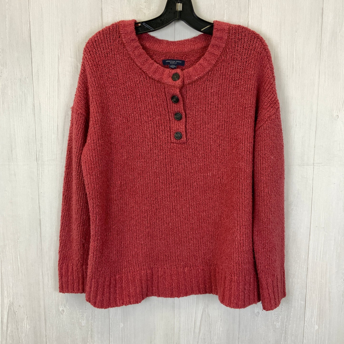 Sweater By American Eagle In Coral, Size: M