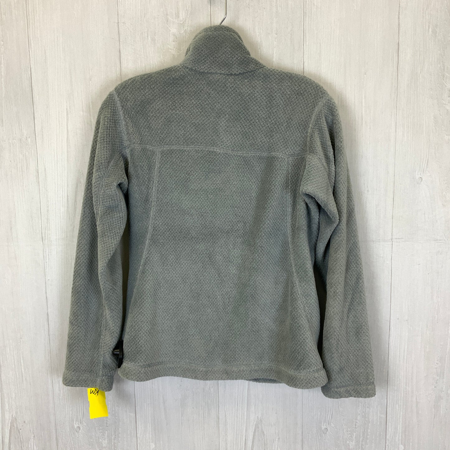 Athletic Jacket By Patagonia In Grey, Size: S