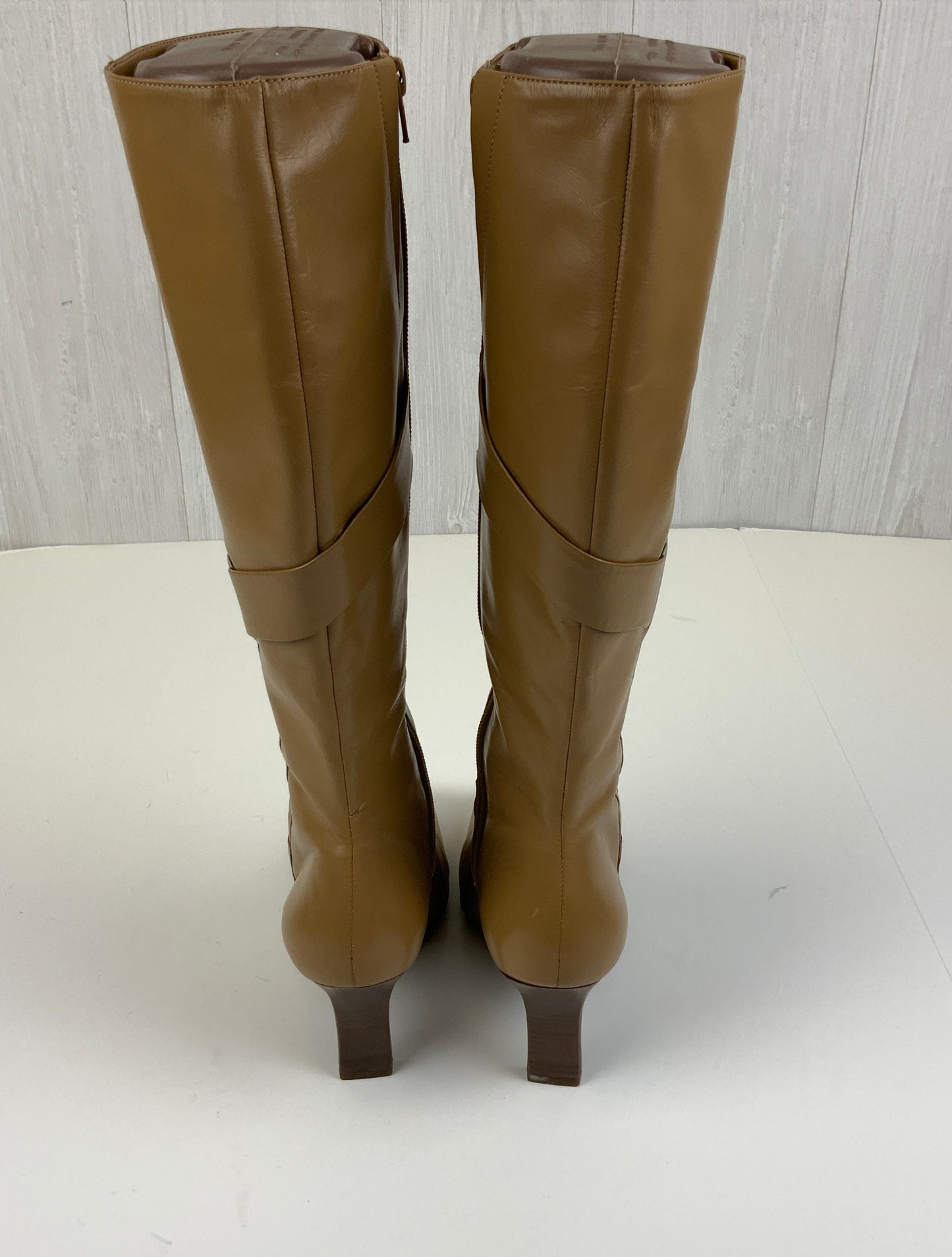 Boots Knee Heels By Gianni Bini In Brown, Size: 7