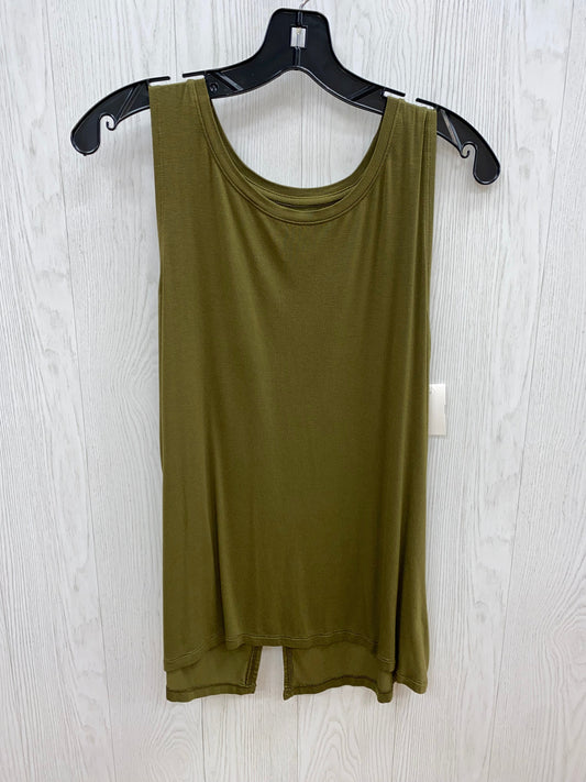 Green Top Sleeveless Basic Old Navy, Size S