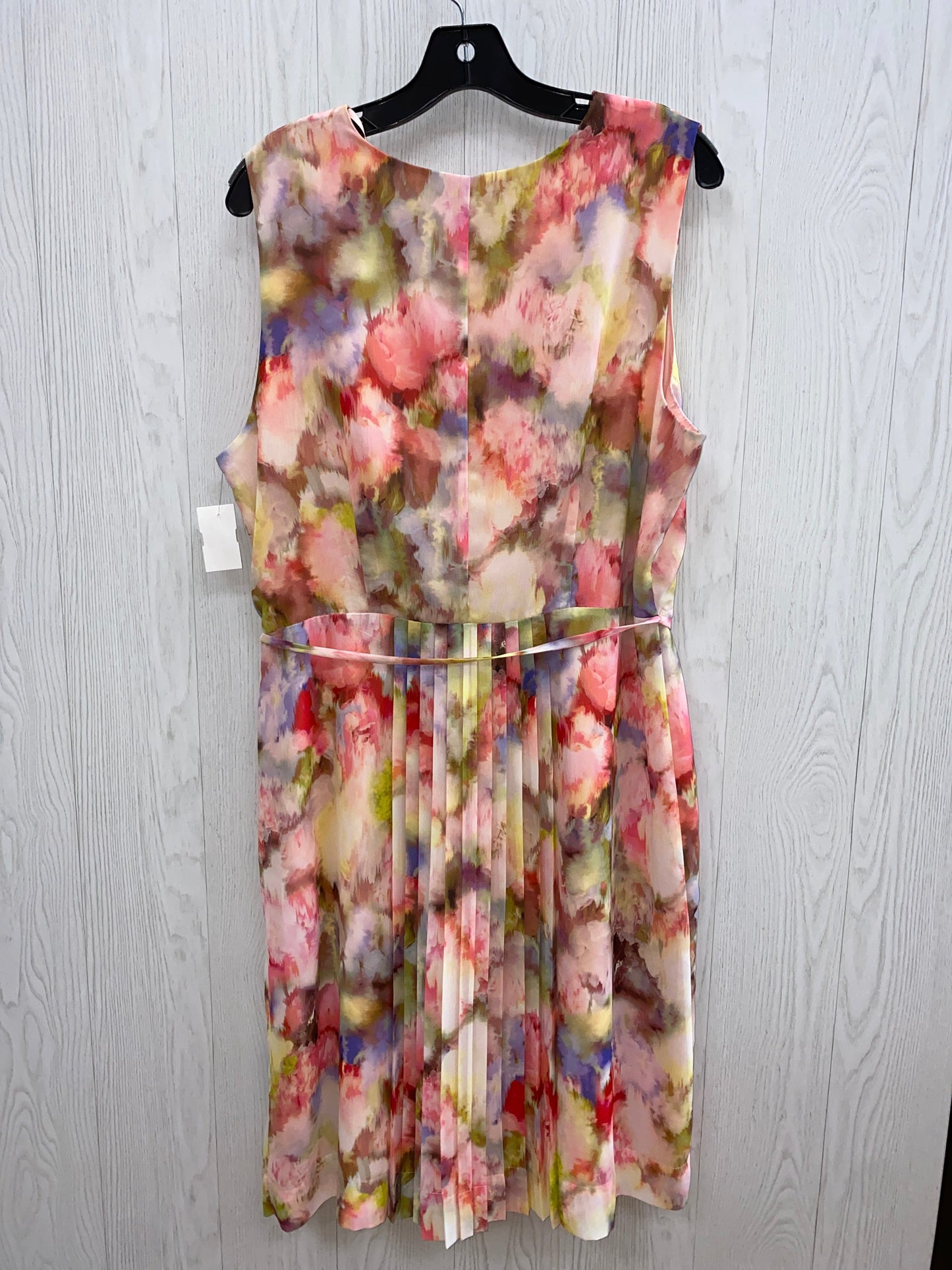 Pink Dress Party Midi Liz Claiborne, Size Xl