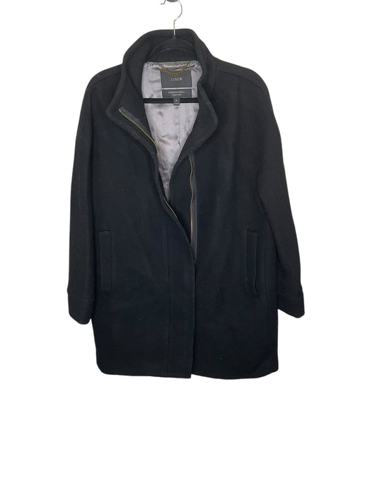 Coat Peacoat By J. Crew In Black, Size: 16