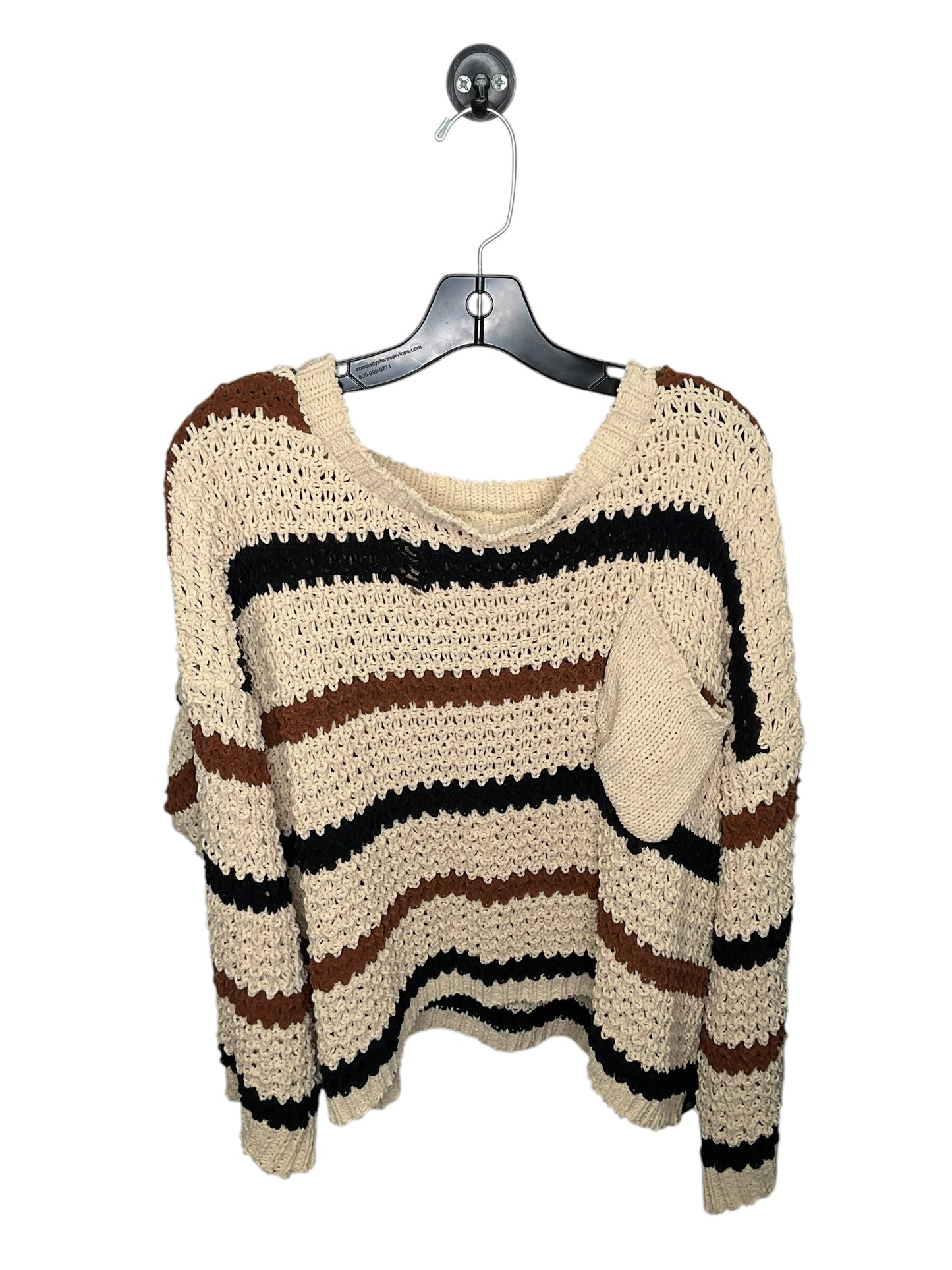 Sweater By Pol In Striped Pattern, Size: S