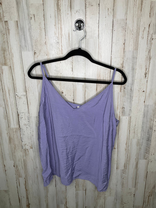 Purple Top Sleeveless A New Day, Size Xxl