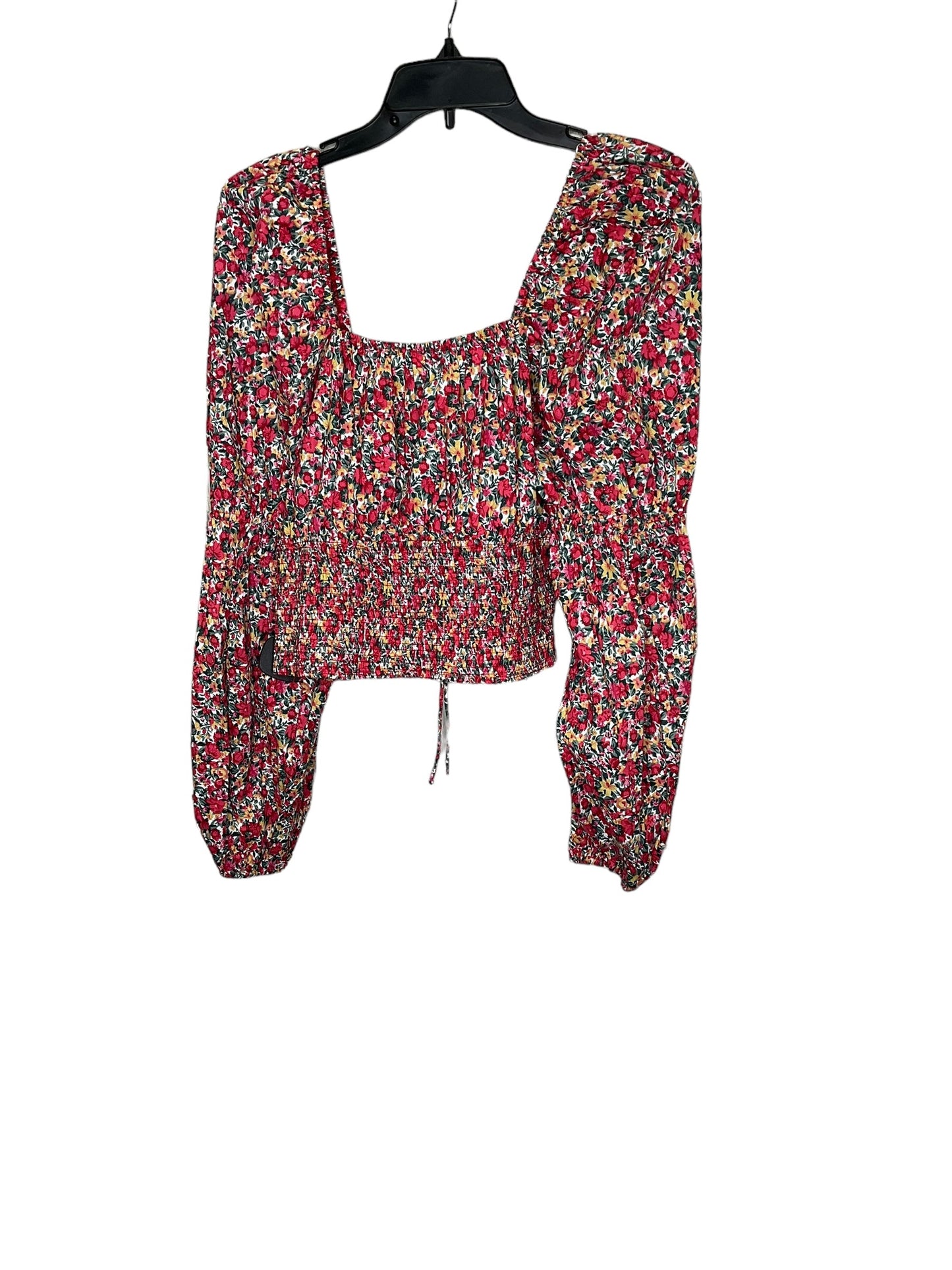 Top Long Sleeve By Altard State In Floral Print, Size: Xl