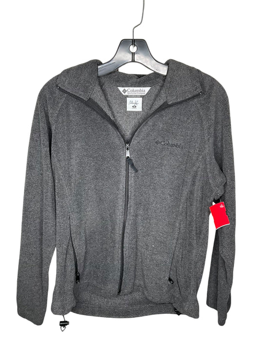 Jacket Fleece By Columbia In Grey, Size: S