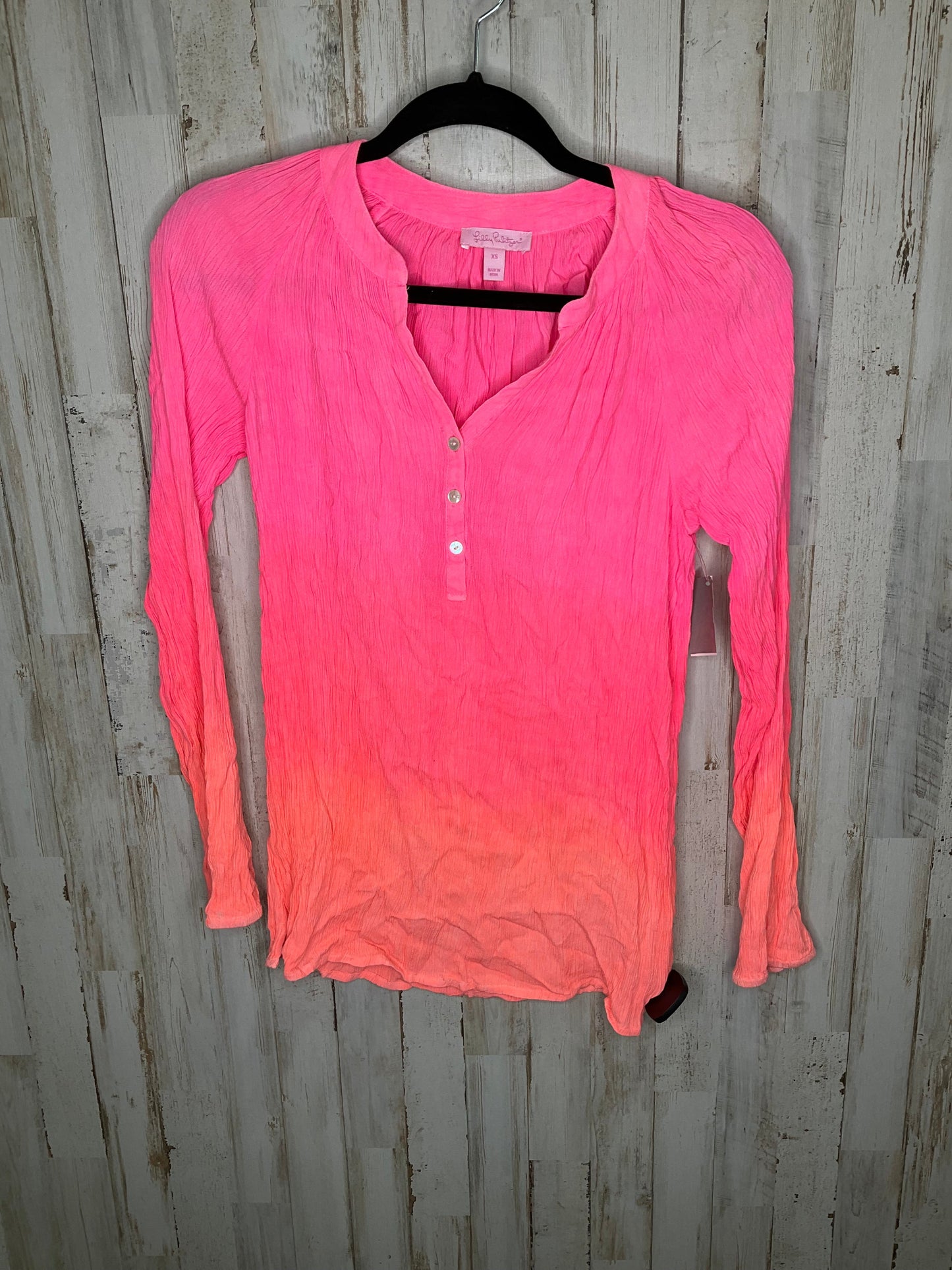 Top Long Sleeve By Lilly Pulitzer  Size: Xs