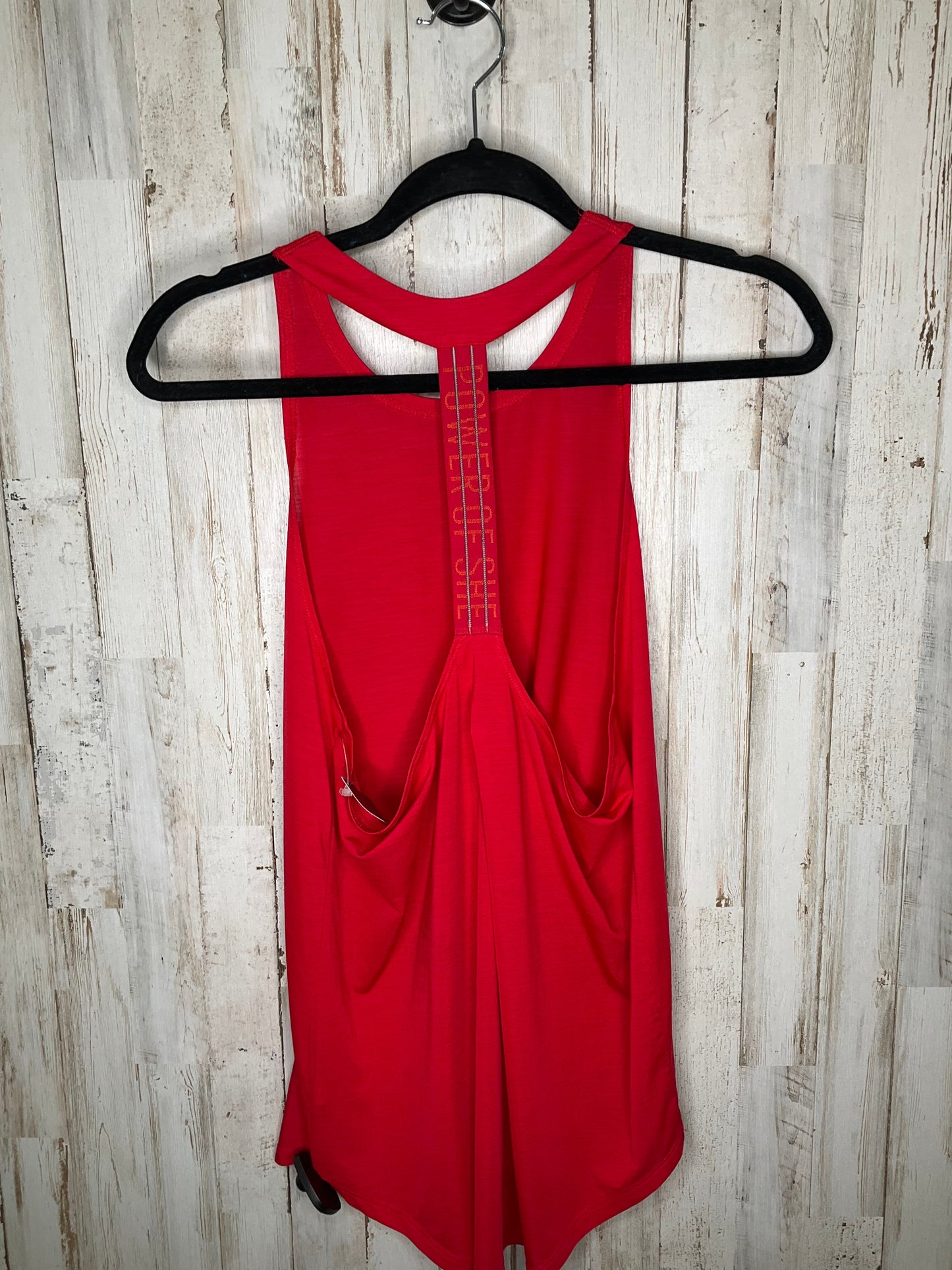 Red Athletic Tank Top Athleta, Size M