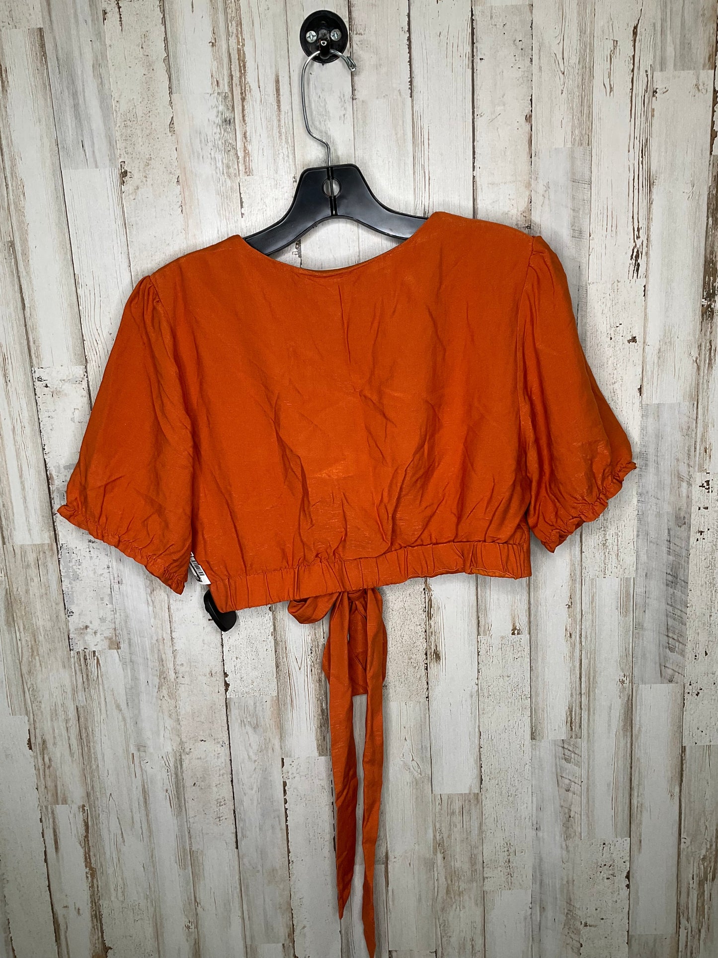 Orange Top Short Sleeve Altard State, Size L