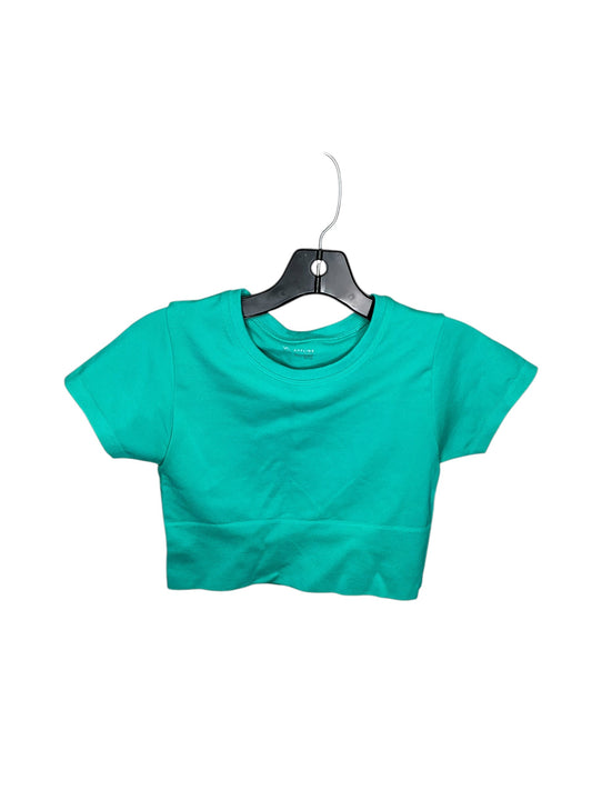 Athletic Top Short Sleeve By Aerie In Green, Size: Xs