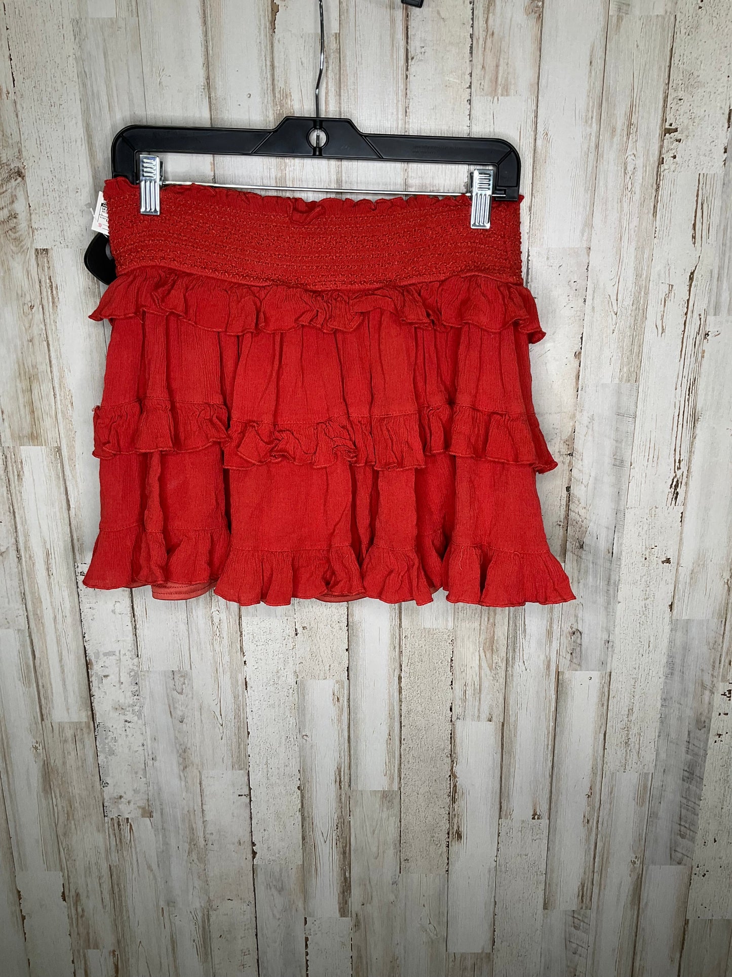 Skirt Mini & Short By Altard State In Red, Size: L