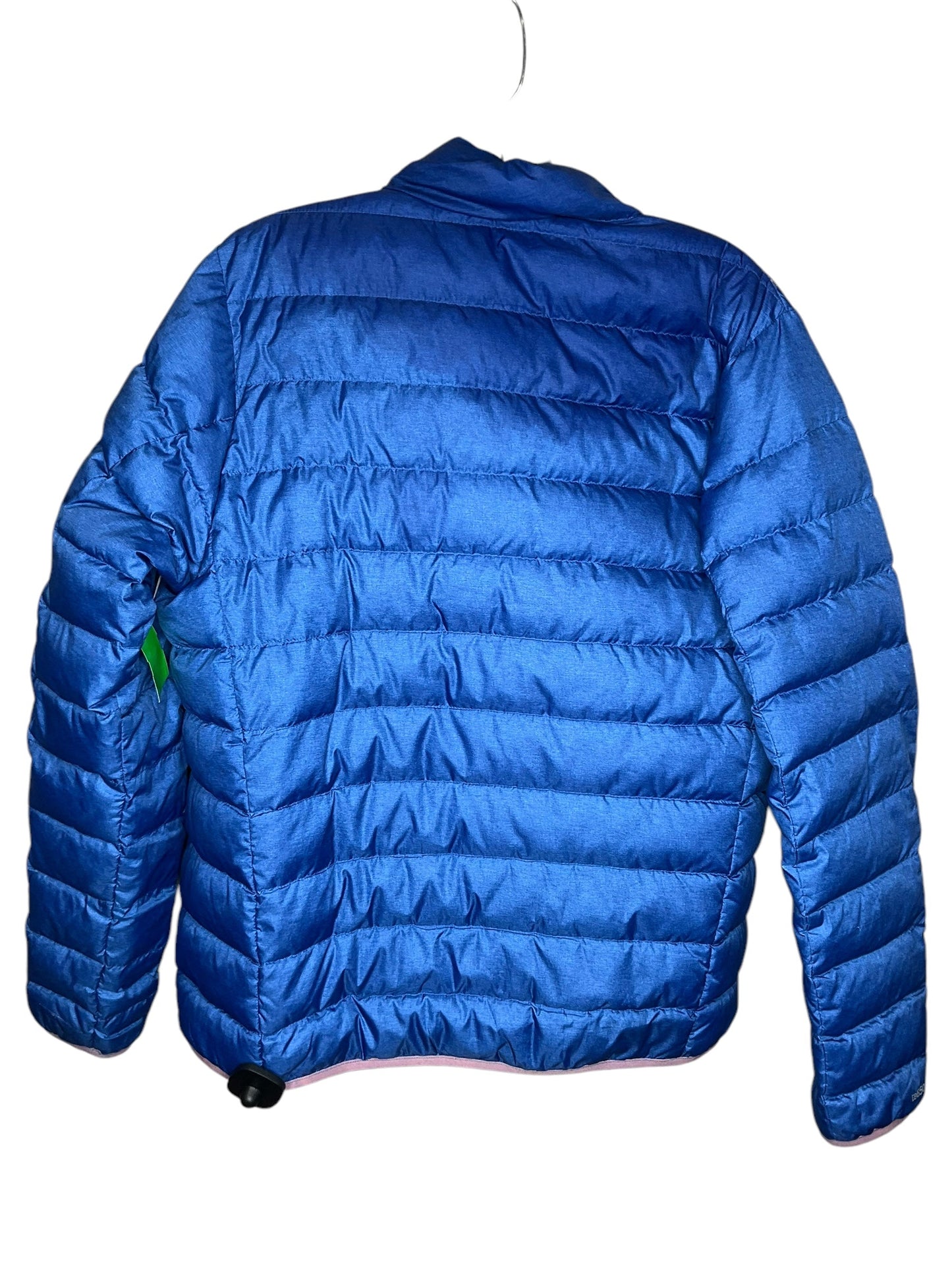 Jacket Puffer & Quilted By Eddie Bauer In Blue, Size: S