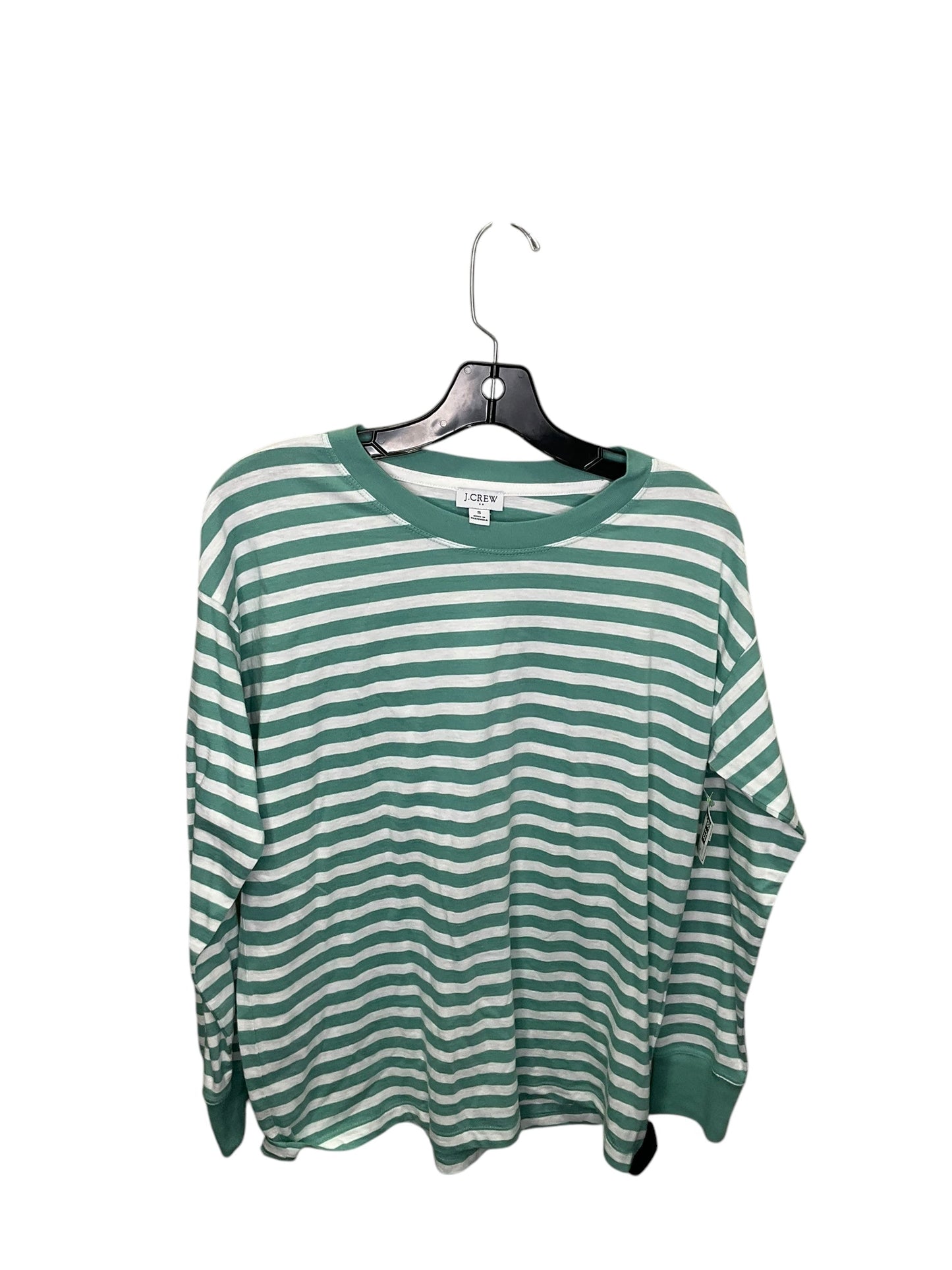 Top Long Sleeve By J. Crew In Striped Pattern, Size: S