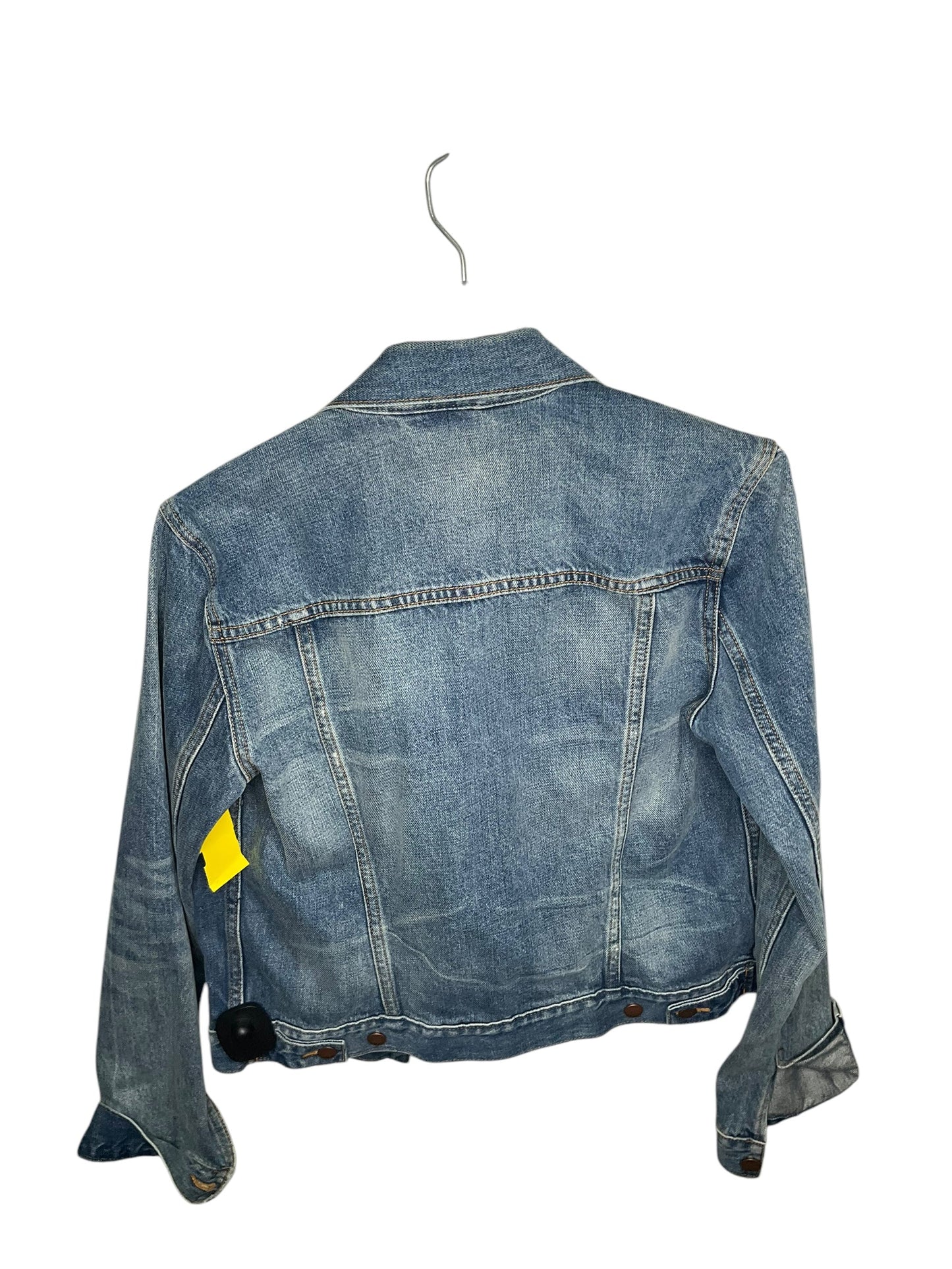 Jacket Denim By Gap In Blue Denim, Size: S