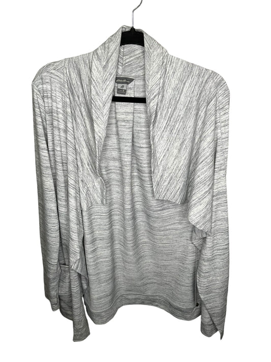 Cardigan By Eddie Bauer In Grey, Size: S