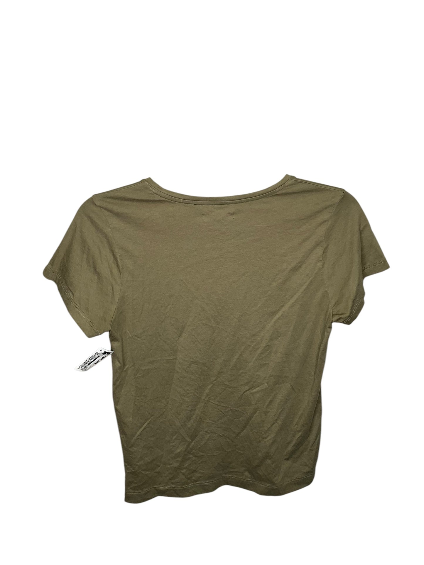 Top Short Sleeve By Madewell In Green, Size: S