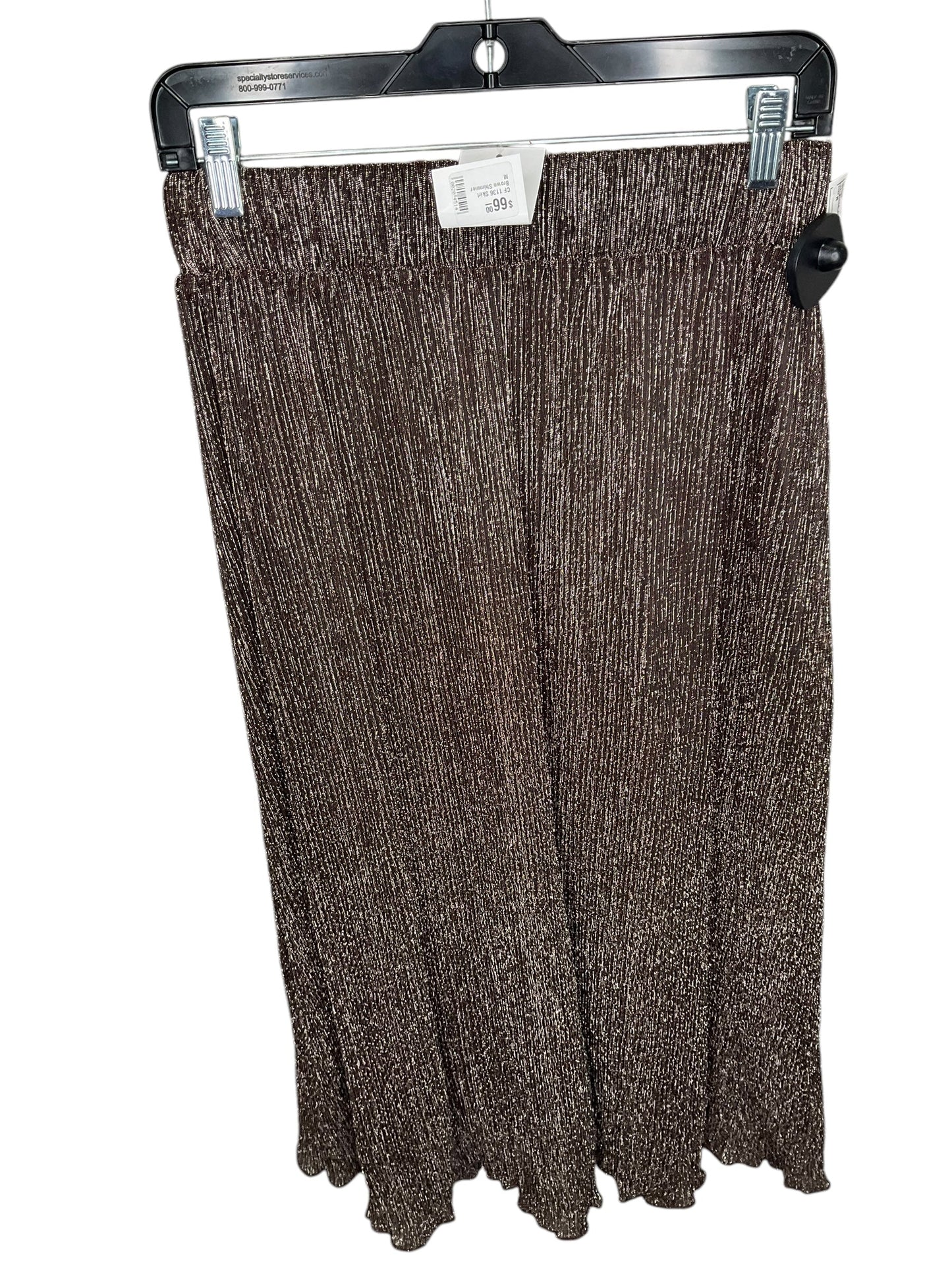 Skirt Maxi By Clothes Mentor In Brown, Size: M