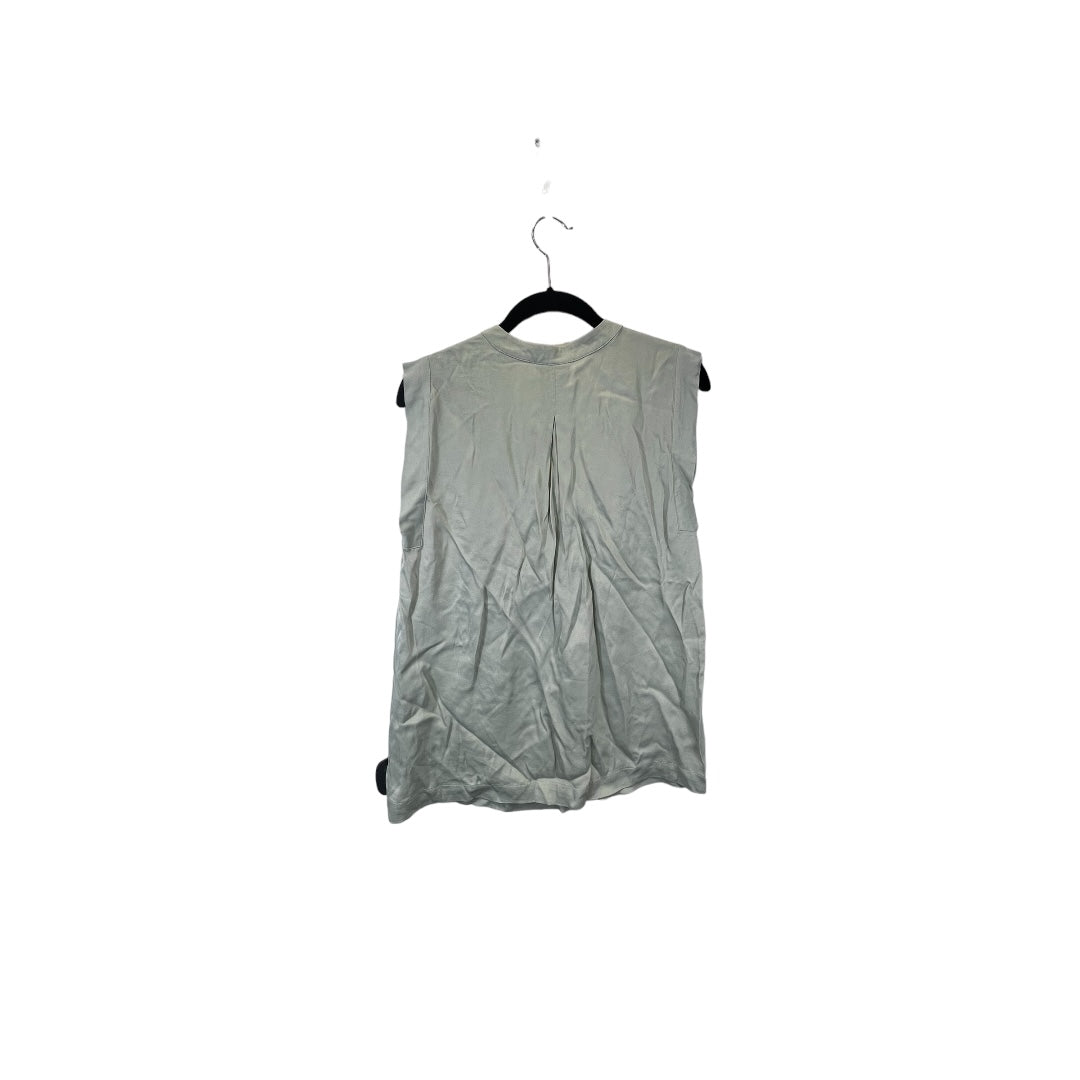 Green Top Sleeveless Designer Scotch & Soda, Size M