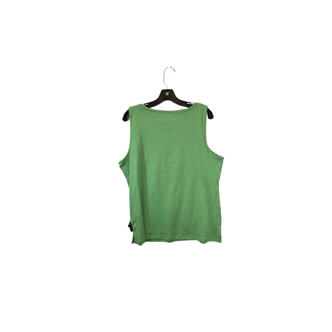 Top Sleeveless Basic By Talbots  Size: Xl