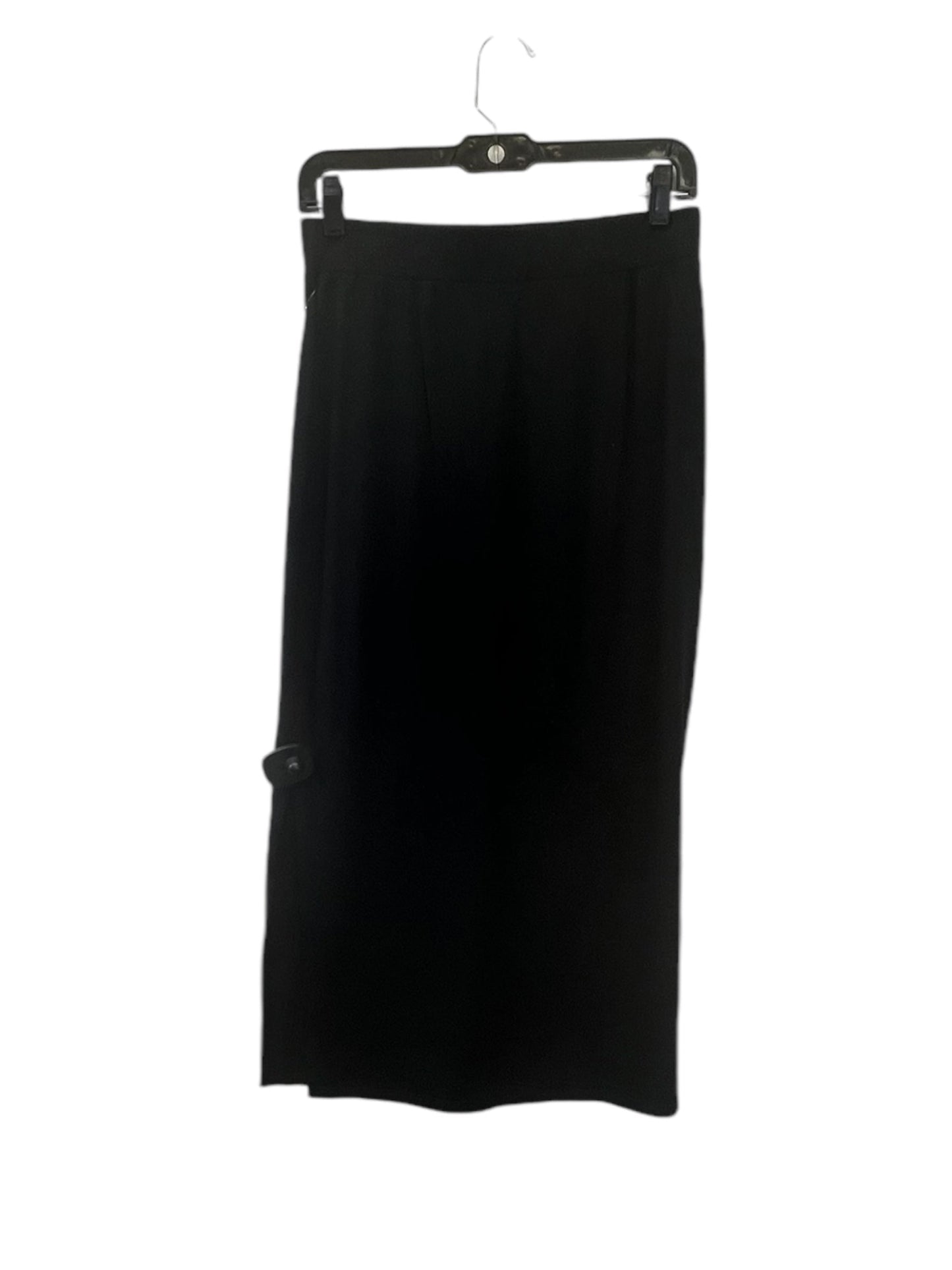 Skirt Designer By Eileen Fisher In Black, Size: Xs