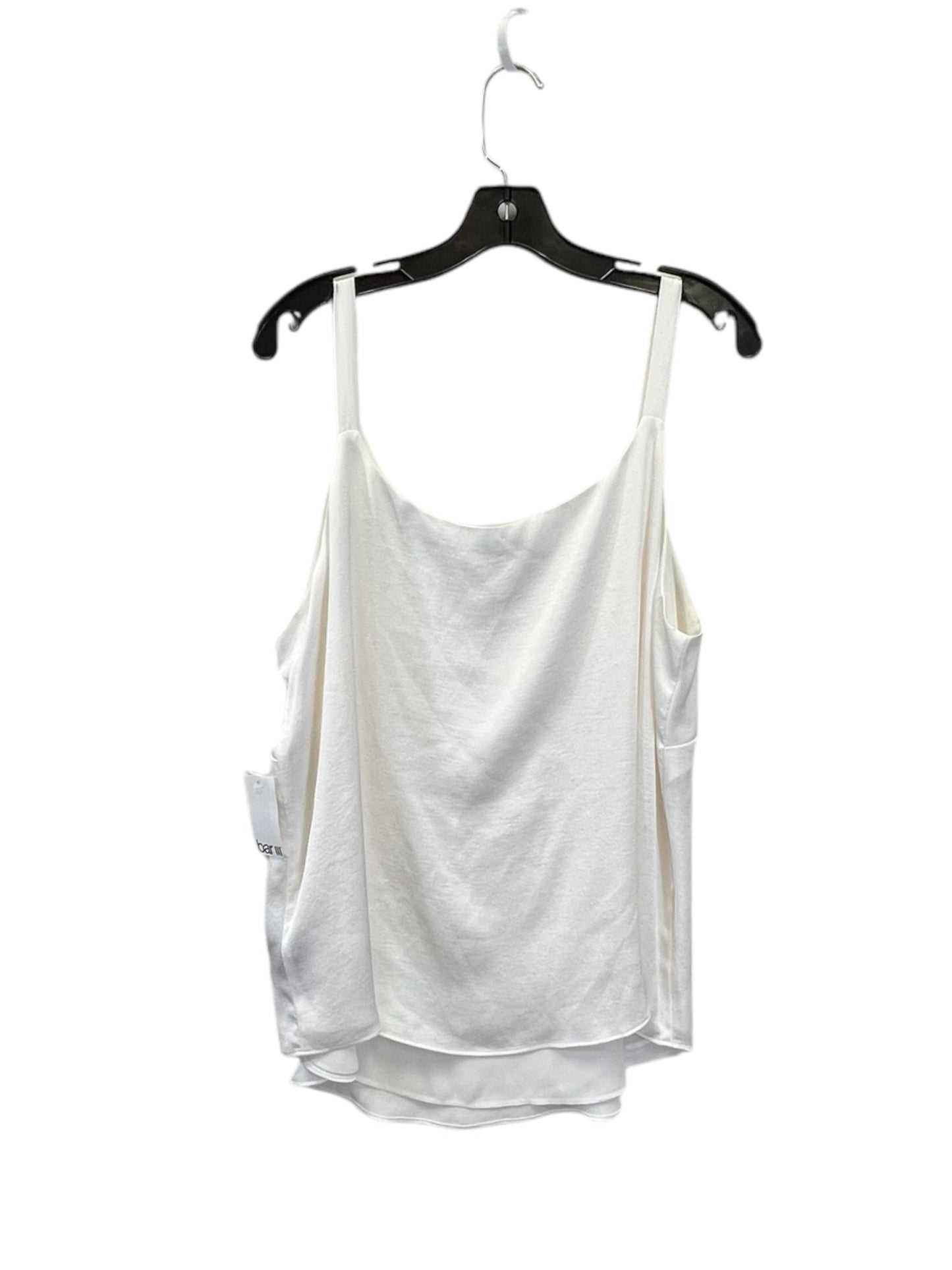 Top Sleeveless By Bar Iii In Cream, Size: 1x