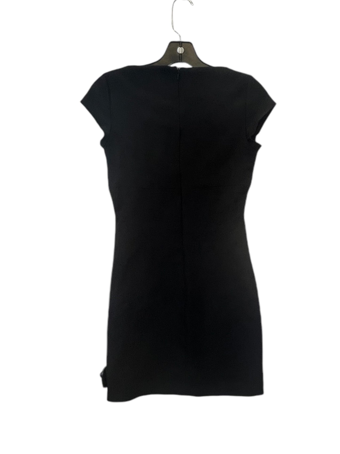 Dress Casual Midi By Zara In Black, Size: Xs