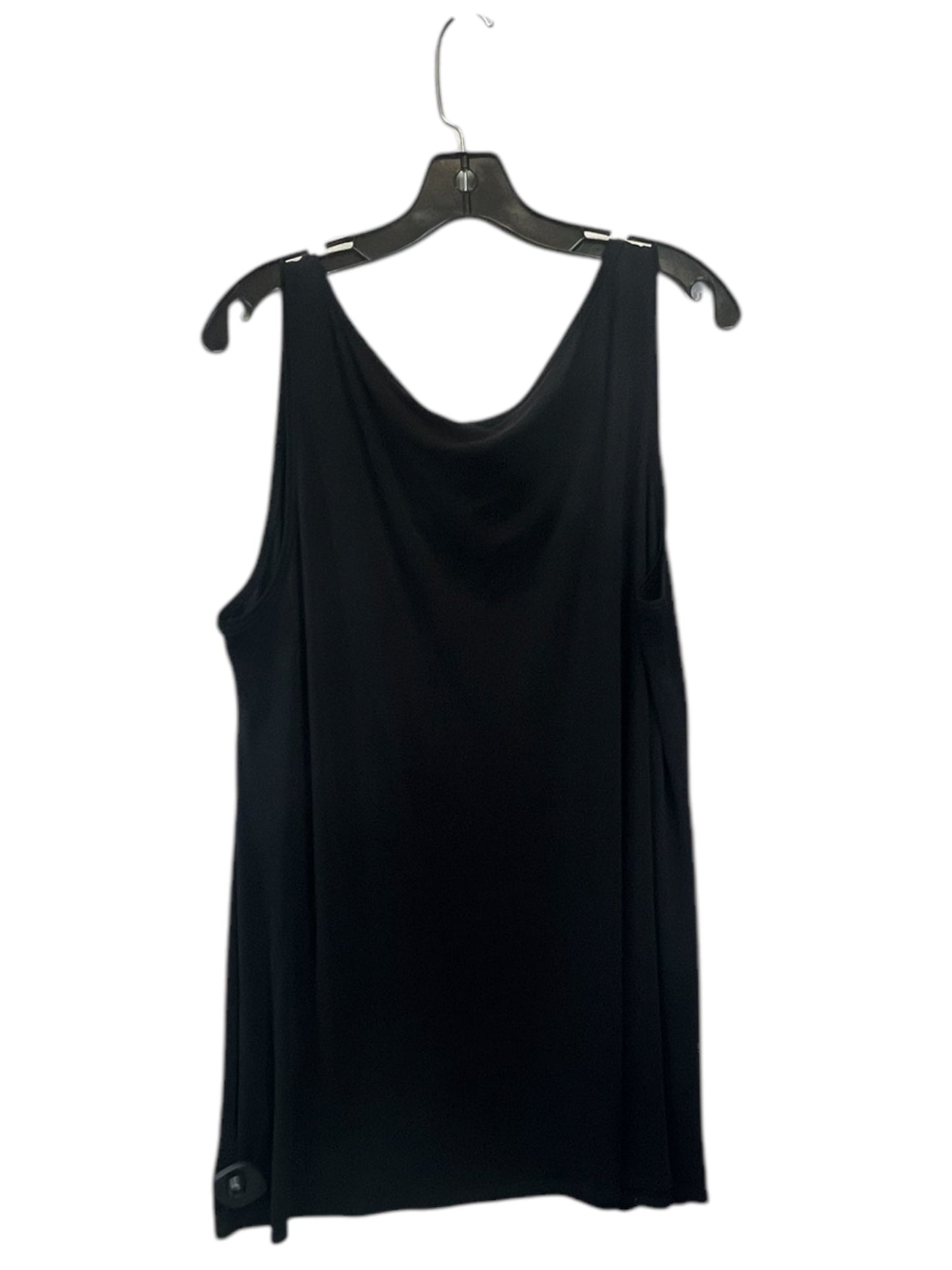 Top Sleeveless Designer By Eileen Fisher In Black, Size: 2x