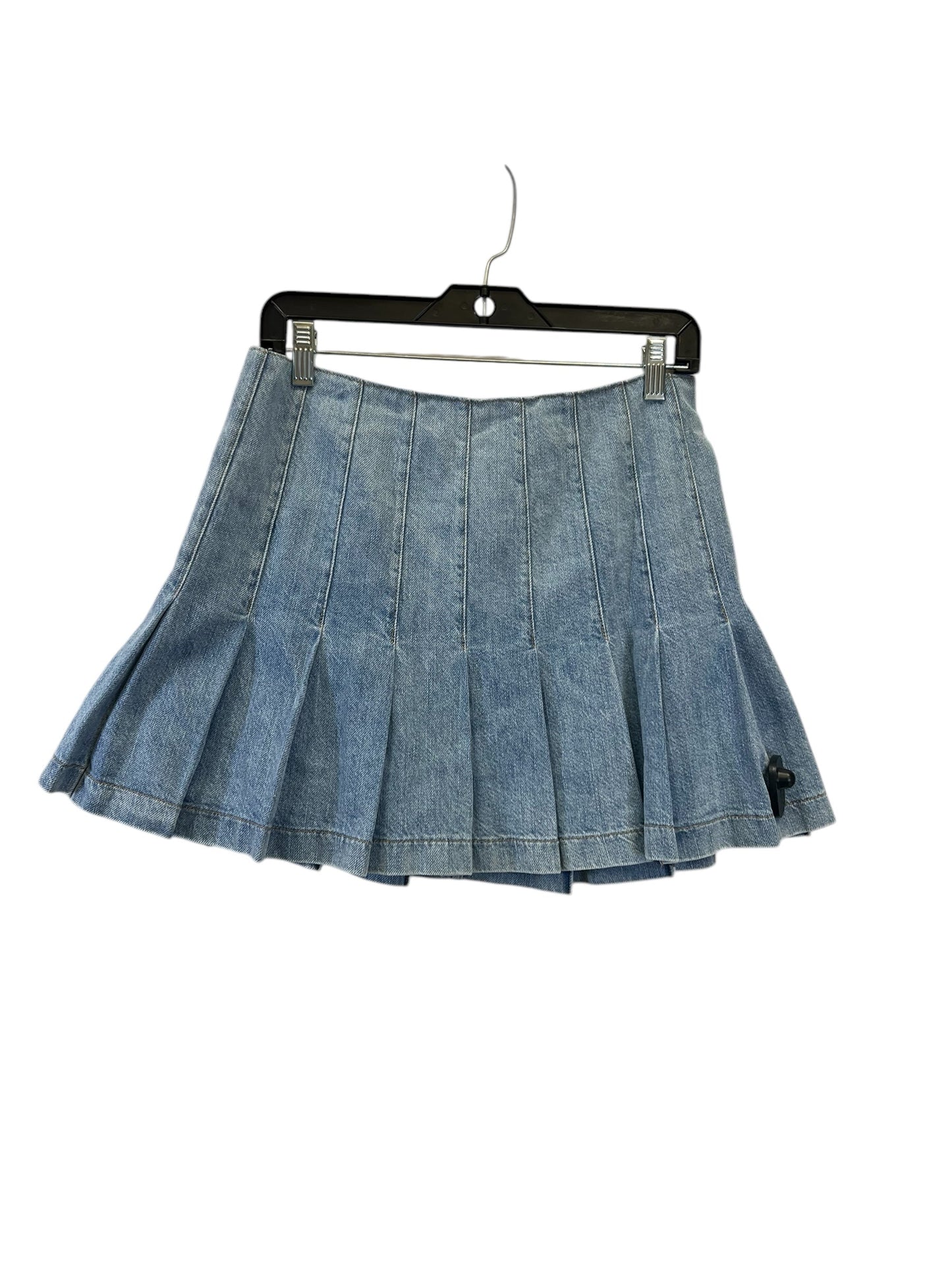 Skirt Designer By Alice + Olivia In Blue Denim, Size: 6