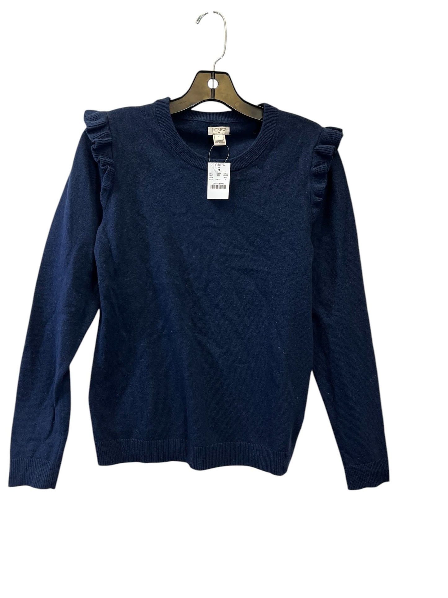 Top Long Sleeve By J. Crew In Blue, Size: S