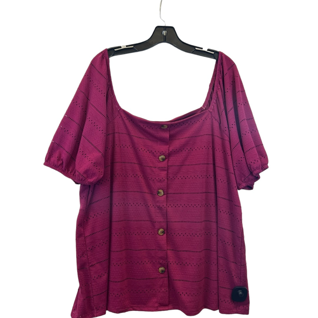 Top Short Sleeve By Lane Bryant  Size: 24