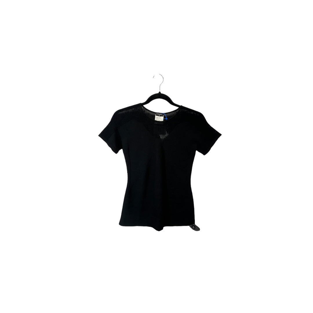 Top Short Sleeve Luxury Designer By Chanel  Size: Xs