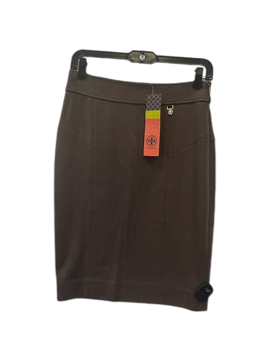 Skirt Designer By Tory Burch In Brown, Size: Xs