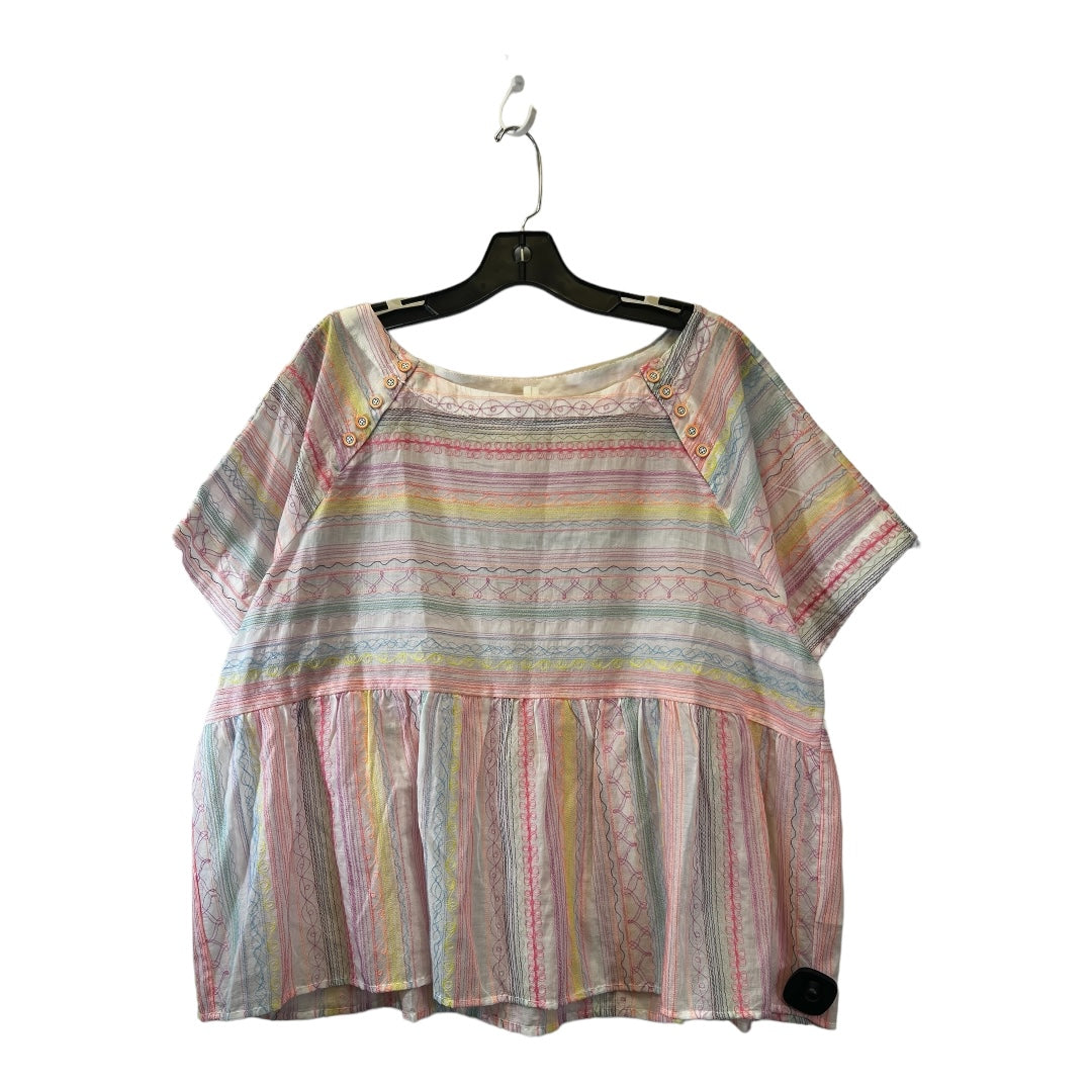 Top Short Sleeve By Anthropologie  Size: L