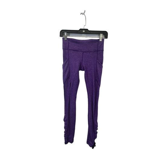 Purple Athletic Leggings Lululemon, Size 4