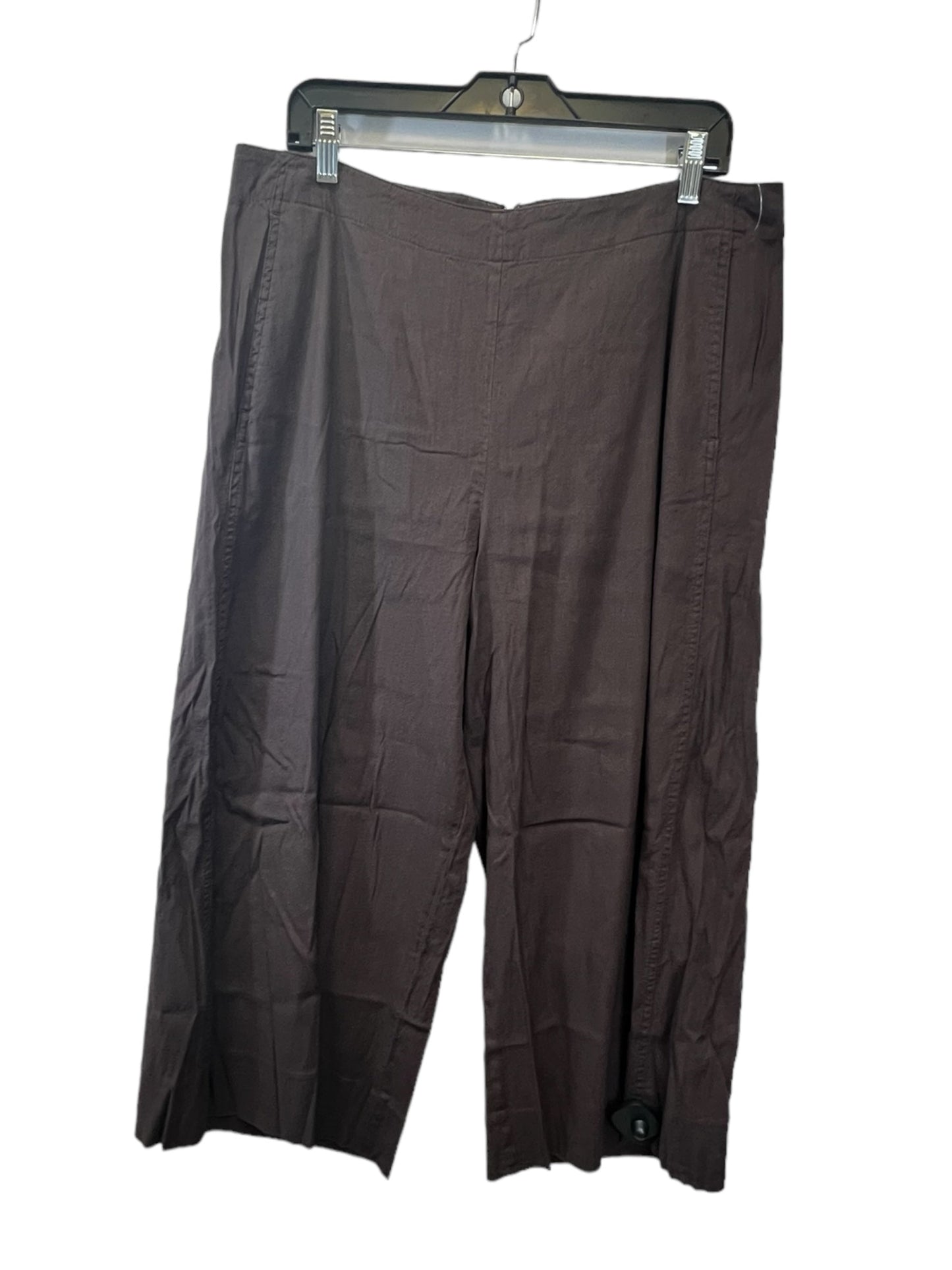 Brown Pants Designer Vince, Size 14