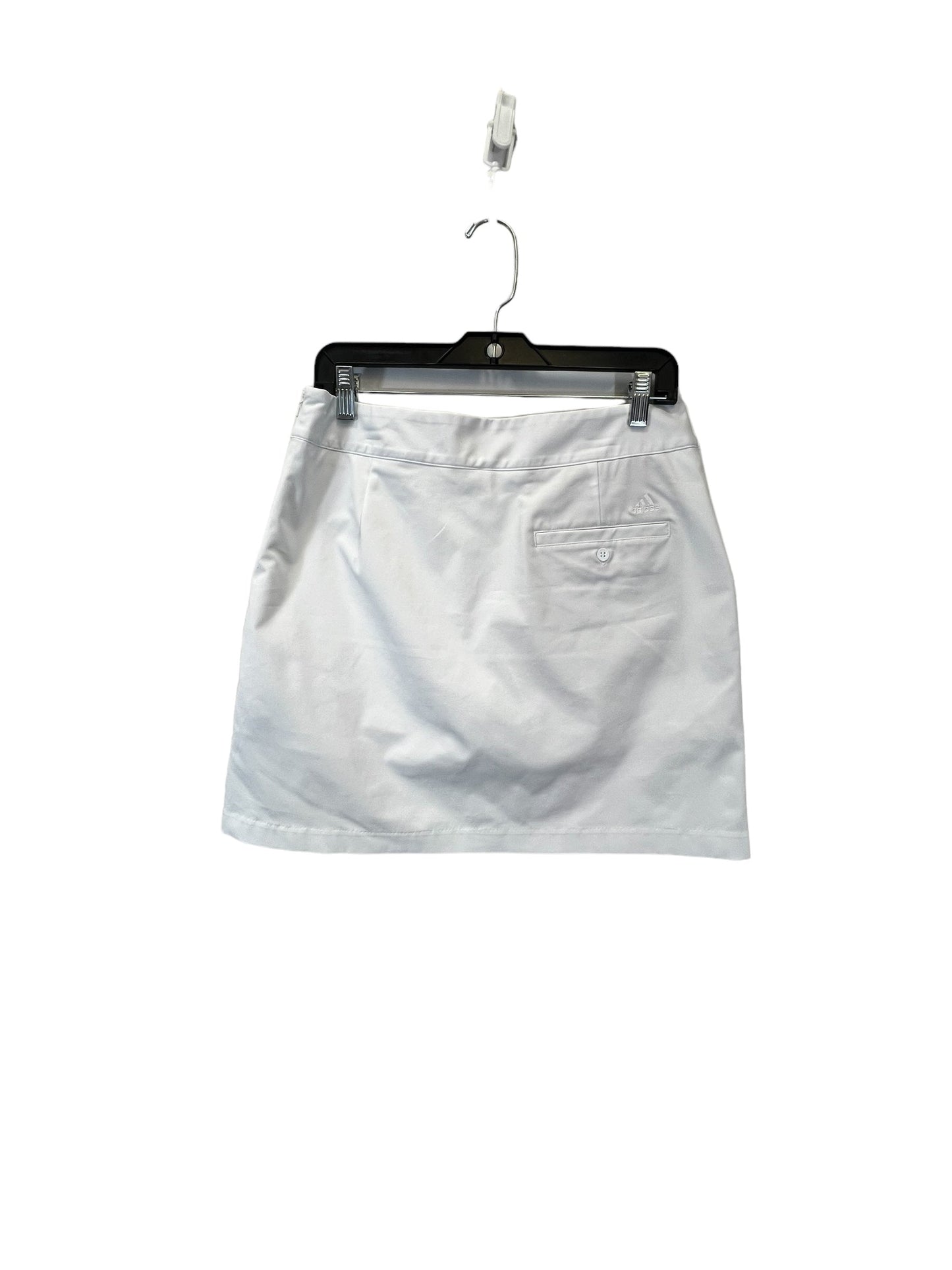 White Athletic Skort Adidas, Size M