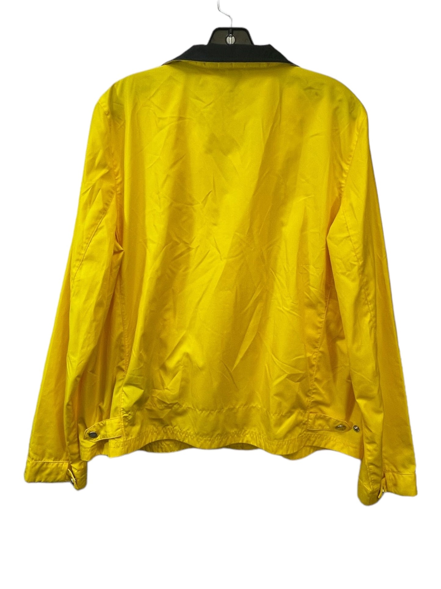 Yellow Jacket Windbreaker Ralph Lauren, Size L