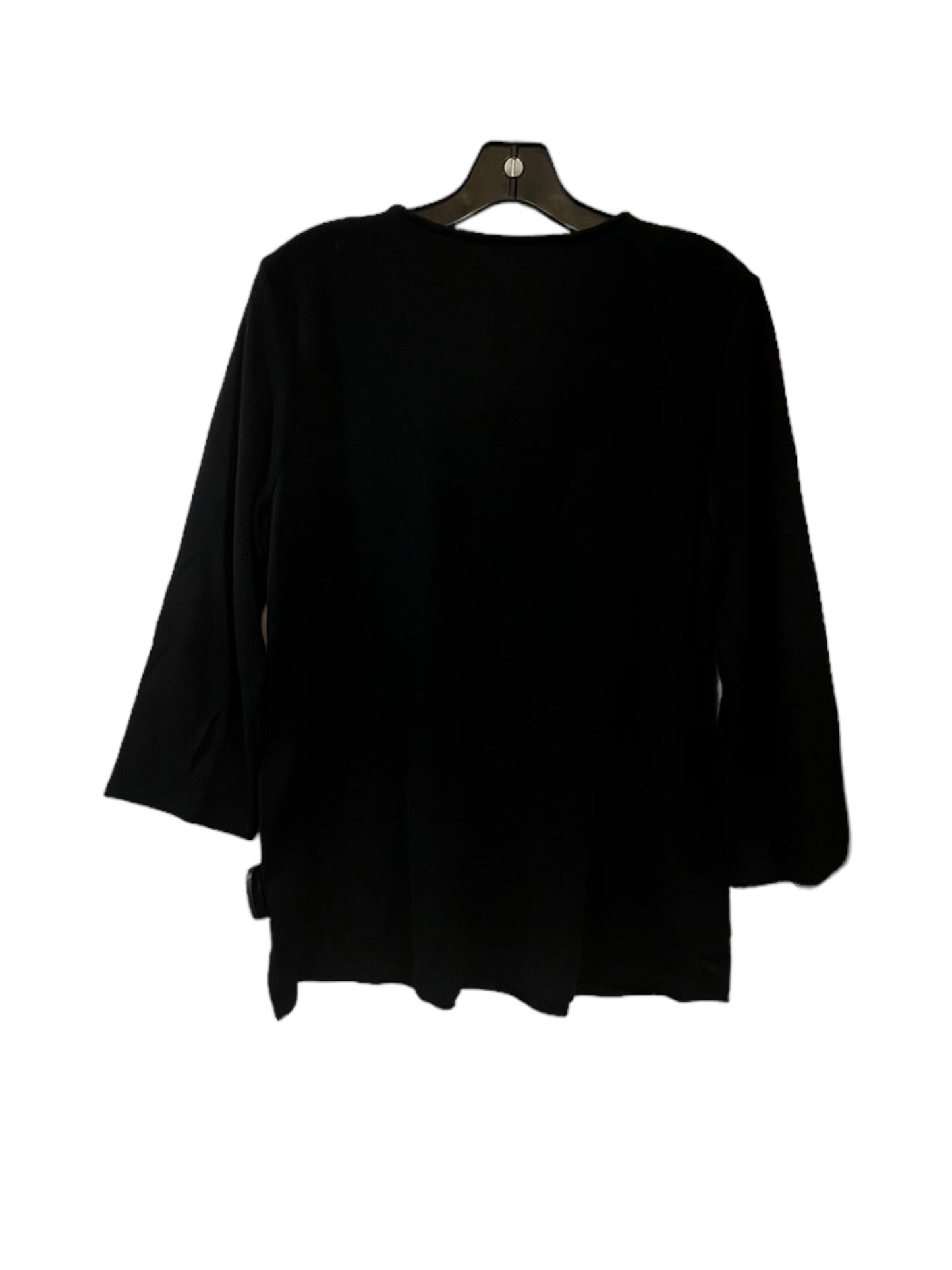 Black Top Long Sleeve Chicos, Size M