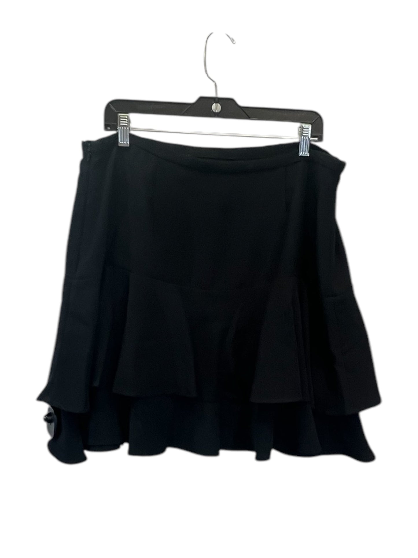 Skirt Midi By Ralph Lauren In Black, Size: Xl