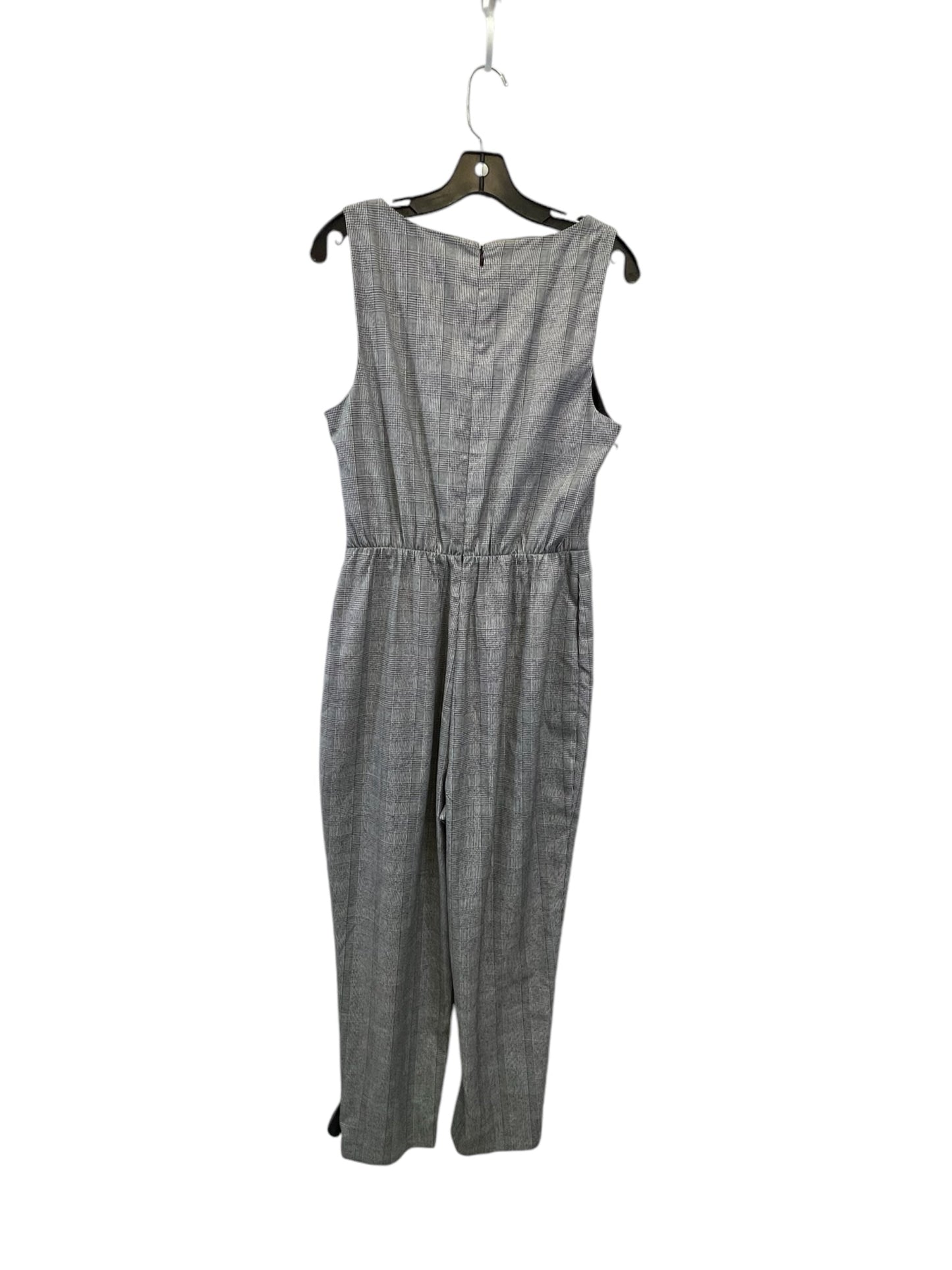 Jumpsuit Designer By Ali And Jay In Black & Grey, Size: L