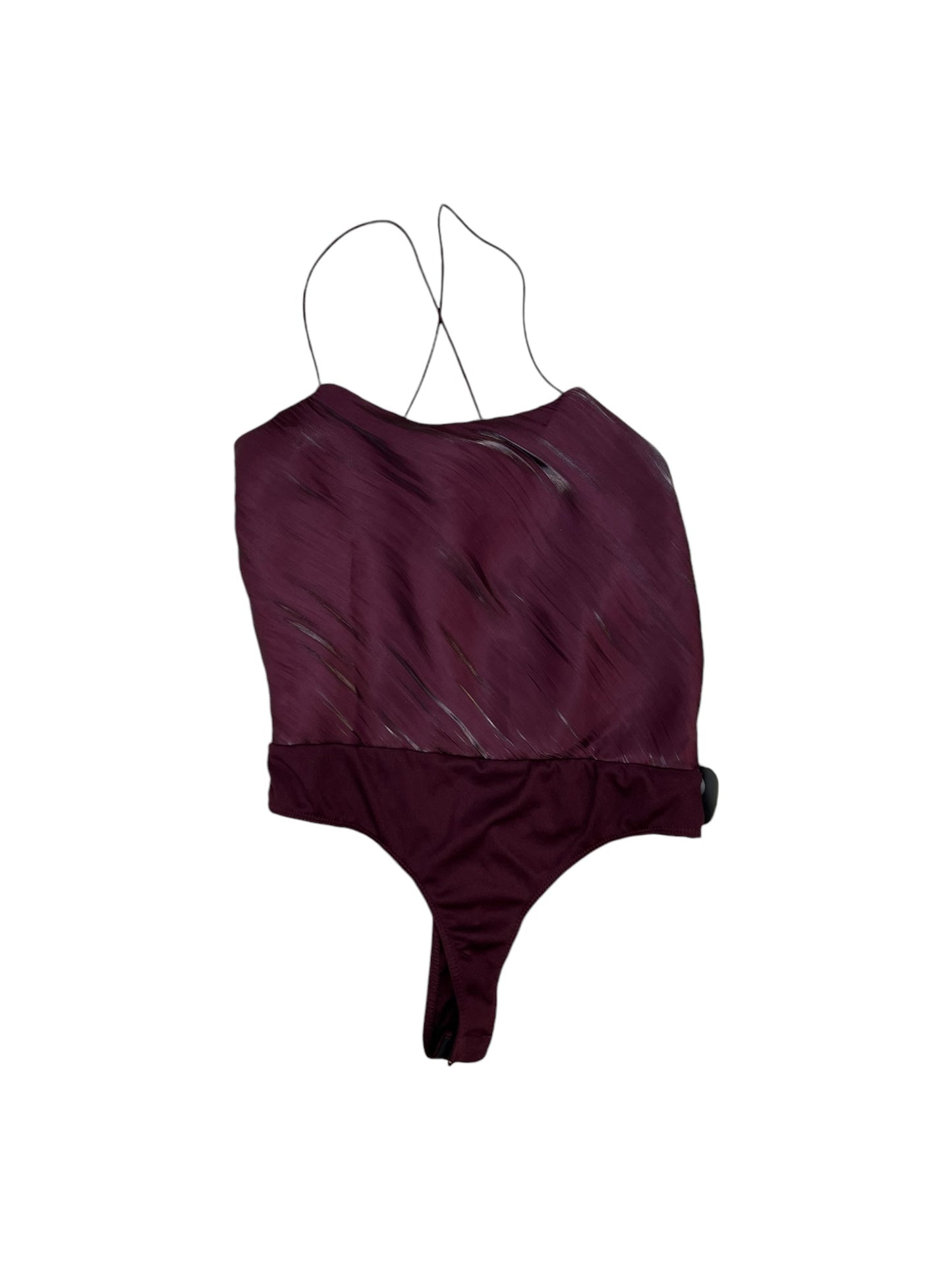 Bodysuit By Leith In Purple, Size: Xs