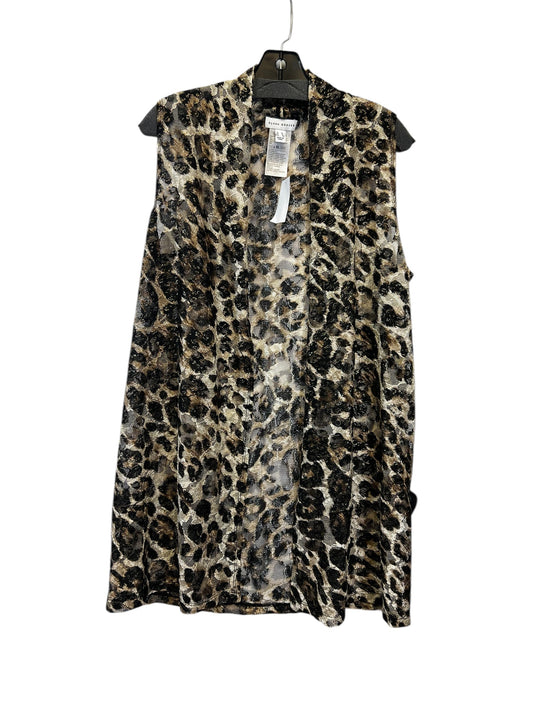 Vest Other By Susan Graver In Animal Print, Size: Xs