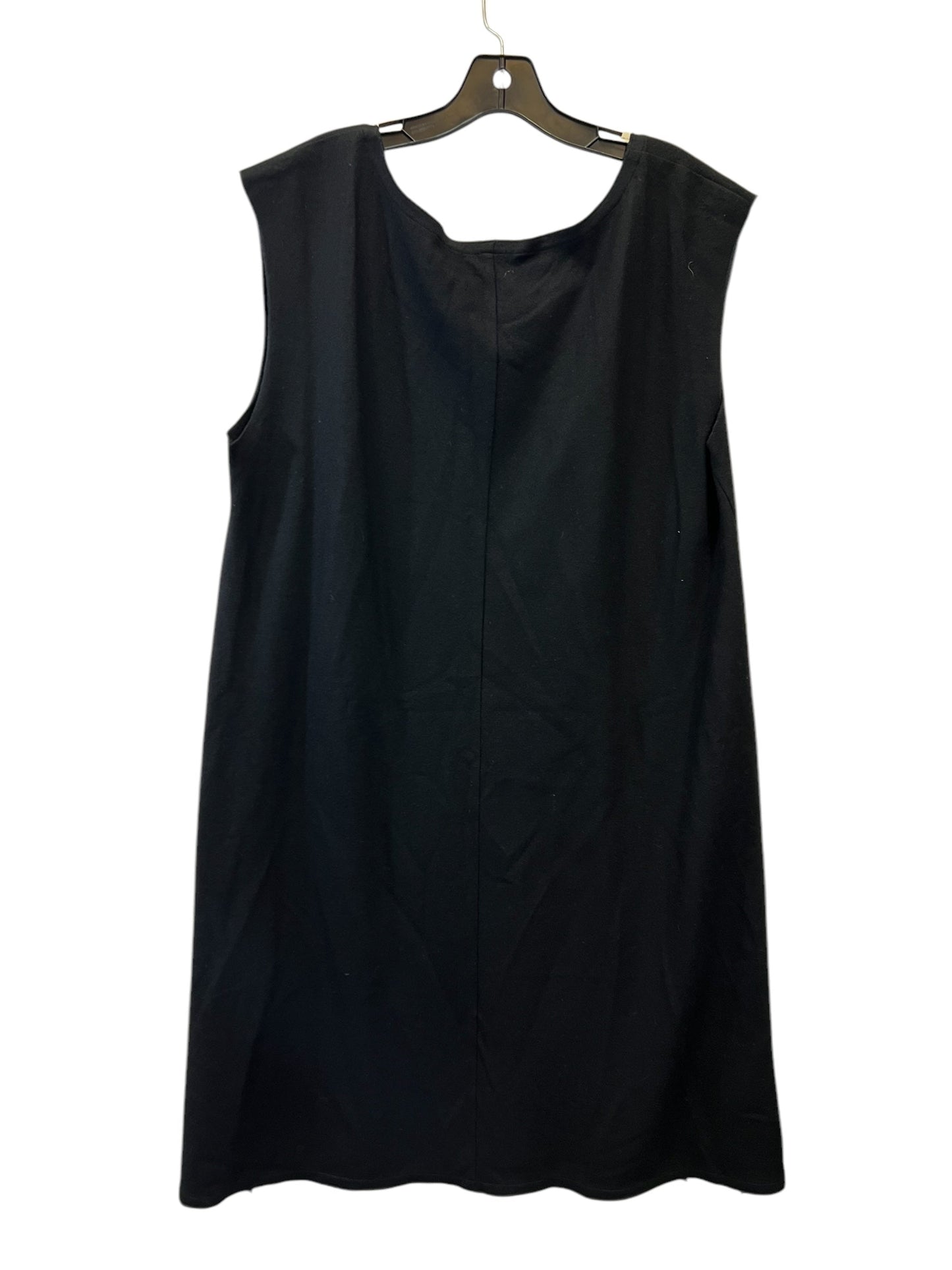 Dress Designer By Eileen Fisher In Black, Size: L