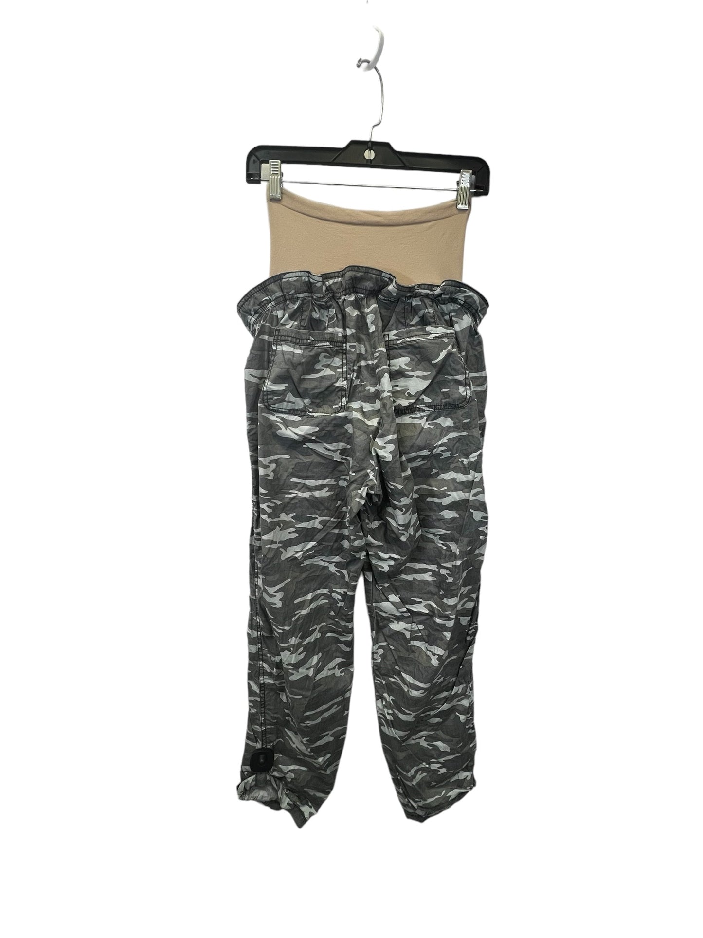 Camouflage Print Pants Cargo & Utility Motherhood, Size Xl