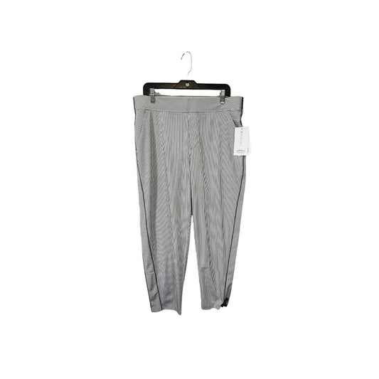 Grey & White Athletic Pants Athleta, Size 16