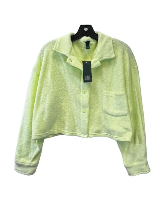 Green Jacket Fleece Wild Fable, Size Xs