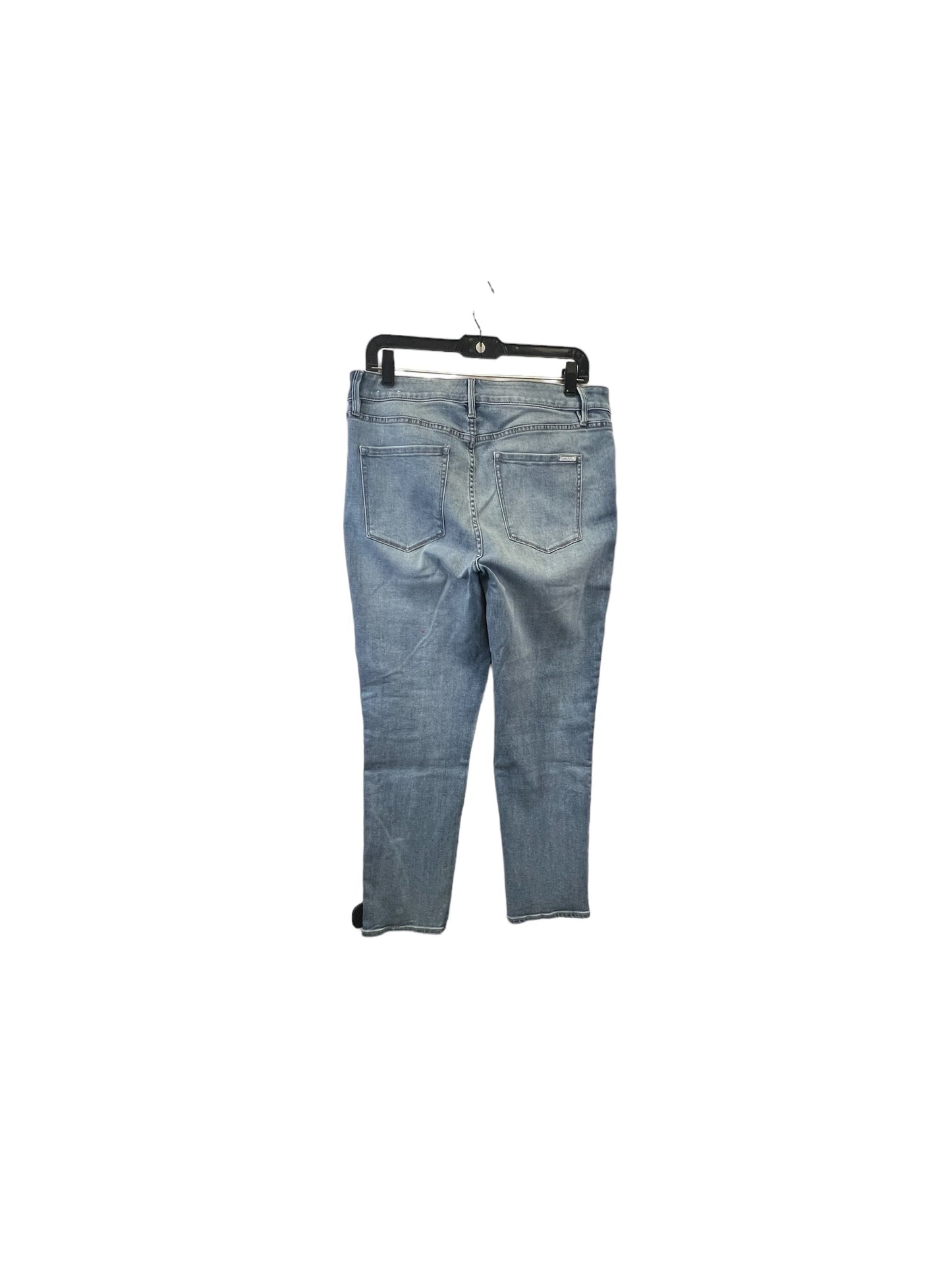 Jeans Skinny By White House Black Market In Blue Denim, Size: 14petite