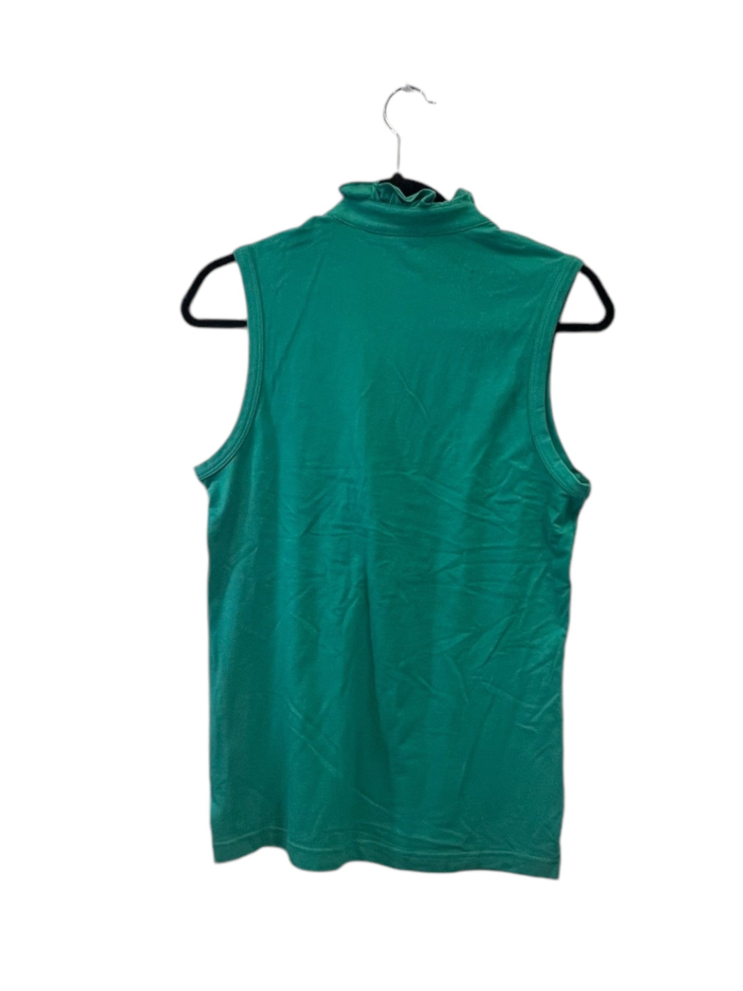 Top Sleeveless Designer By Tory Burch In Green, Size: M