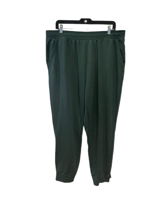 Pants Lounge By Eddie Bauer In Green, Size: Xl